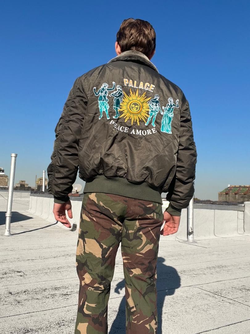Palace Palace Peace 3M Peace x Amore Bomber Jacket Size US S / EU 44-46 / 1 - 3 Thumbnail