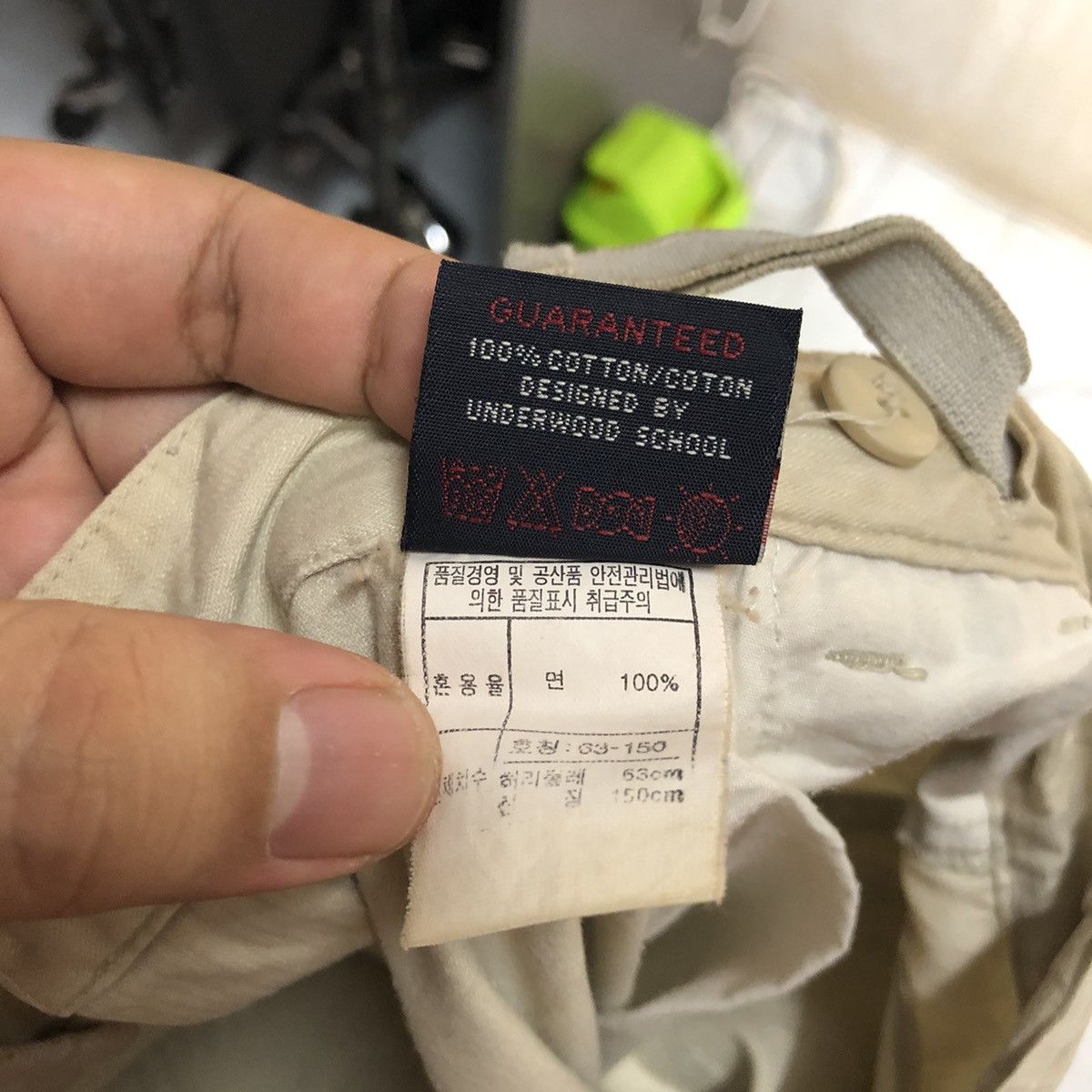 Japanese Brand × Vintage Underwood School White Casual Pants #A2383 Size 27" / US 4 / IT 40 - 23 Thumbnail