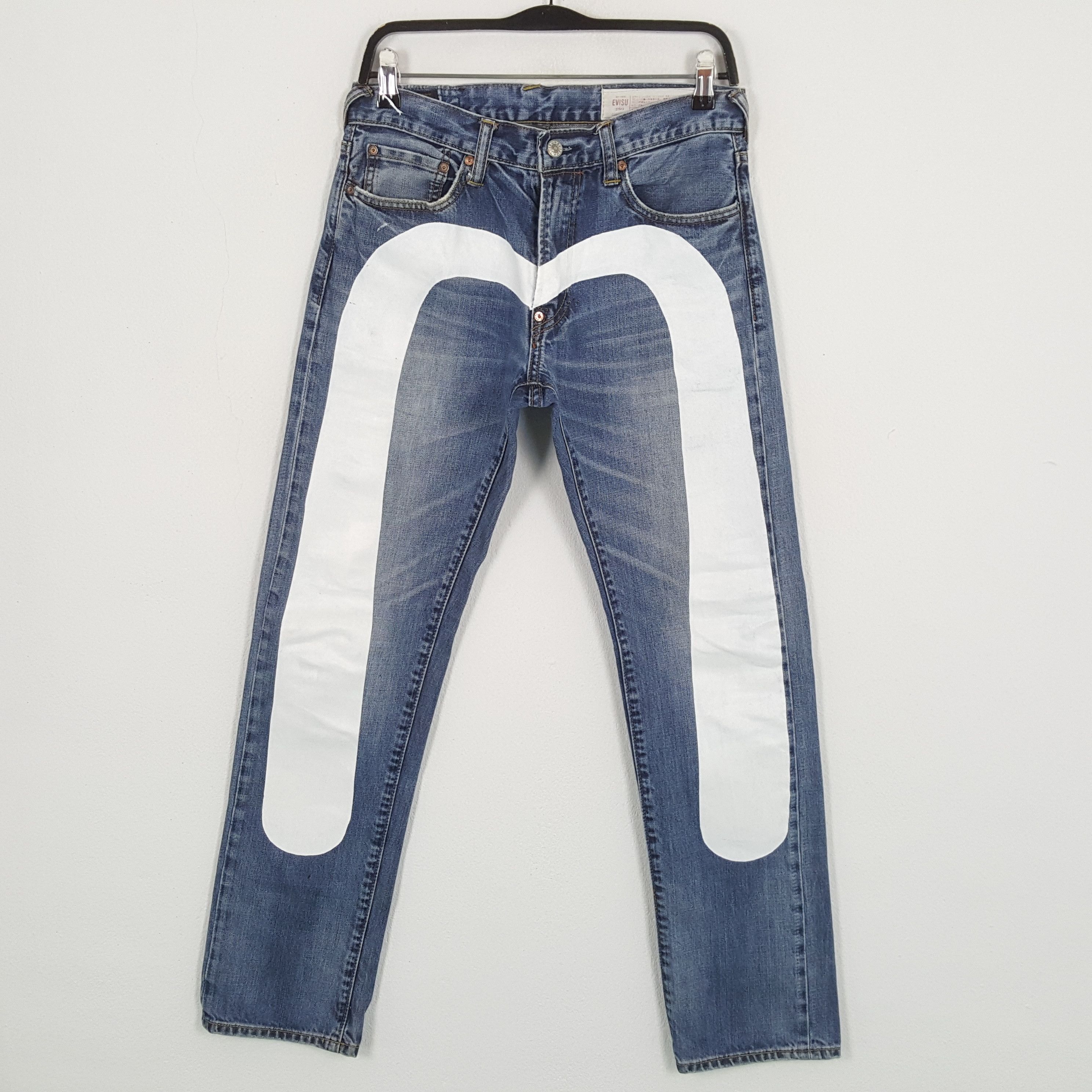 Japanese Brand × Vintage EVISU Japanese Brand Streetwear Custom Daicock Jeans Size US 30 / EU 46 - 1 Thumbnail