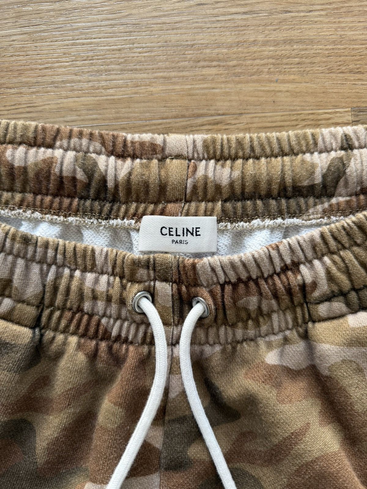 Celine CELINE Mini Logo Camo Sweatpants Size US 32 / EU 48 - 6 Thumbnail