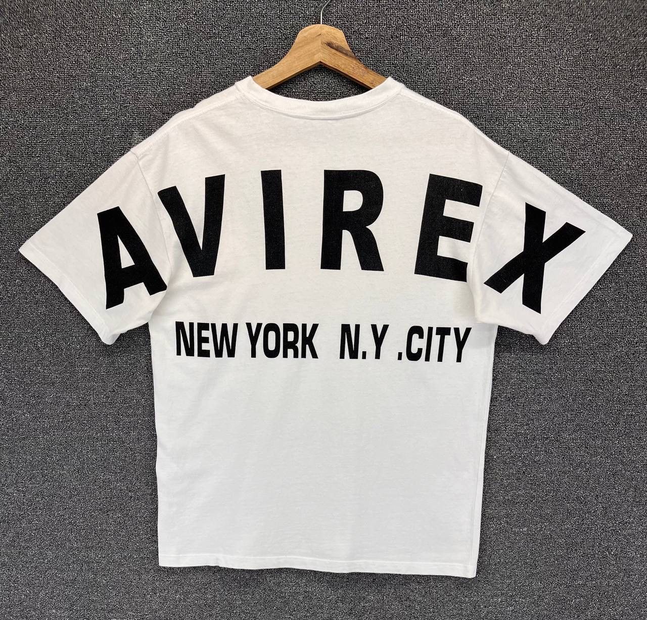 Avirex Avirex New York City Spell Out Back Hit Tees T Shirts Size US M / EU 48-50 / 2 - 1 Thumbnail