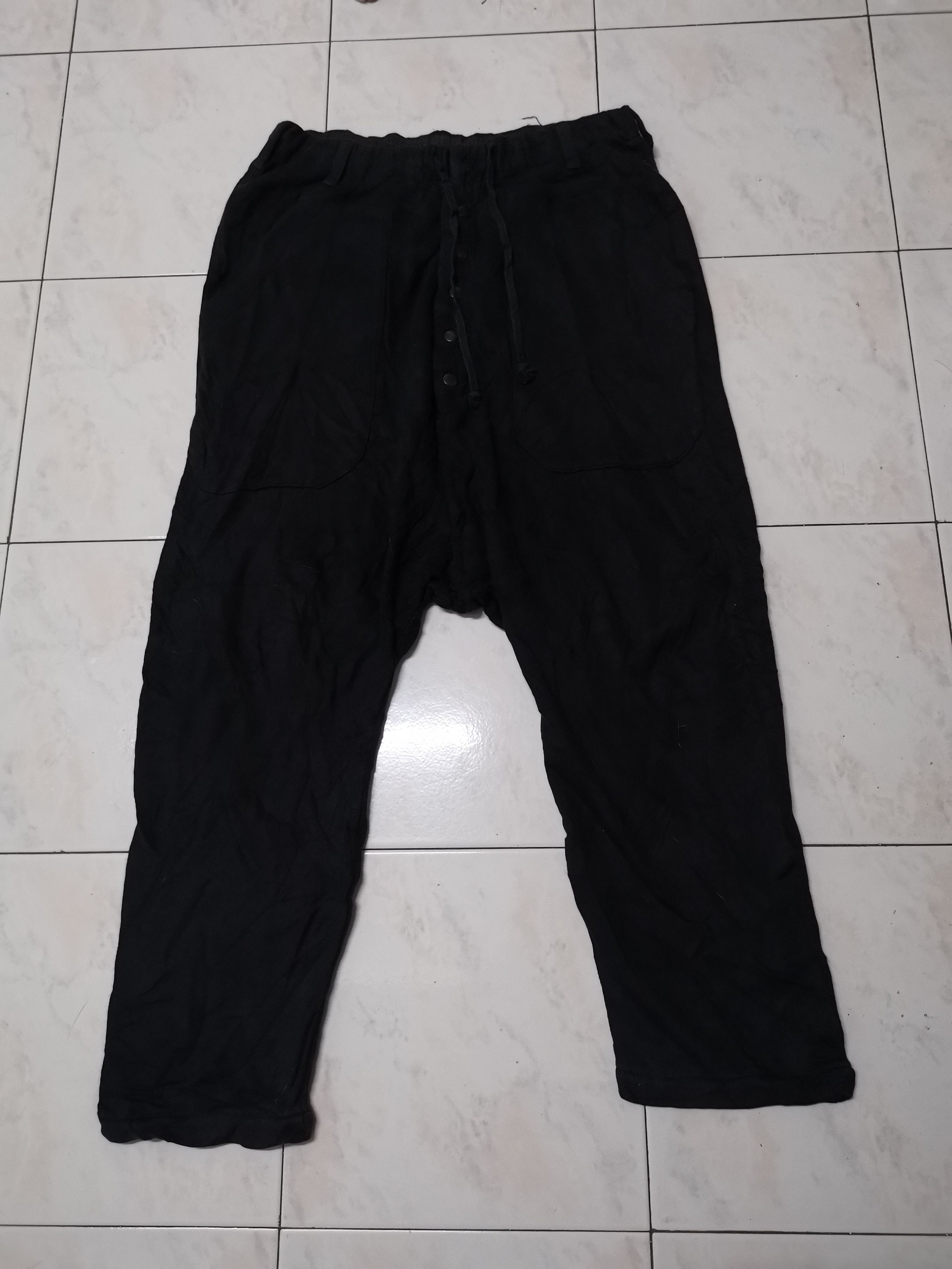 Yohji Yamamoto Vintage yohji yamamoto japanesse designer sweatpants Size US 32 / EU 48 - 1 Thumbnail