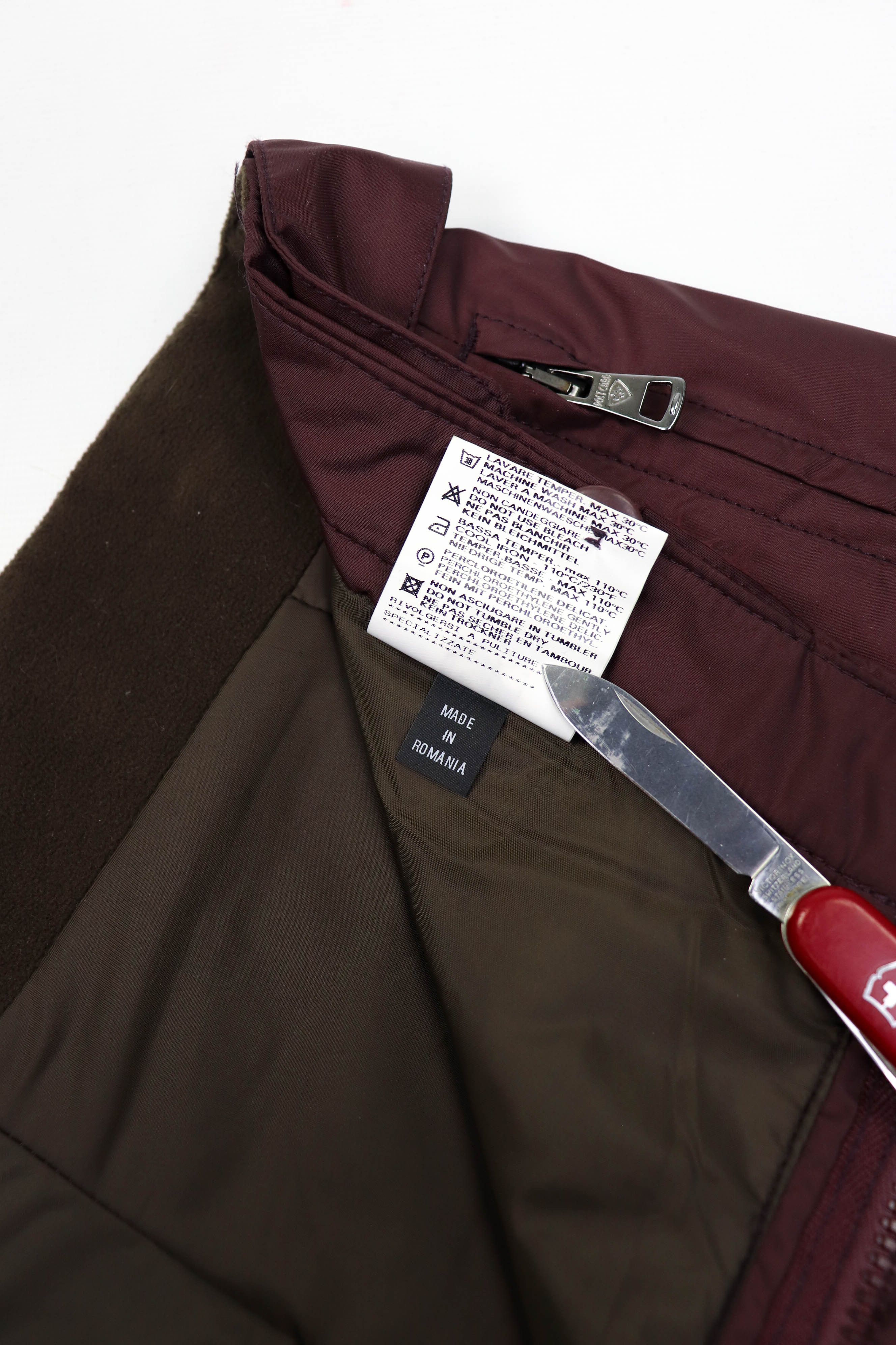 Other Post Card Burgundy Nylon Snow Ski Pants Size US 34 / EU 50 - 15 Thumbnail