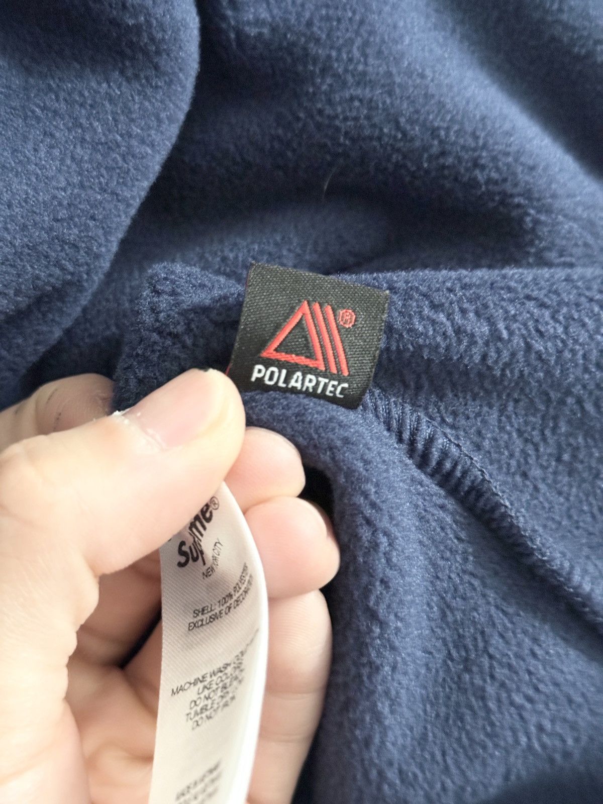 Supreme Supreme Polartec Face Mask Half Zip Hooded Sweatshirt Size US L / EU 52-54 / 3 - 10 Thumbnail