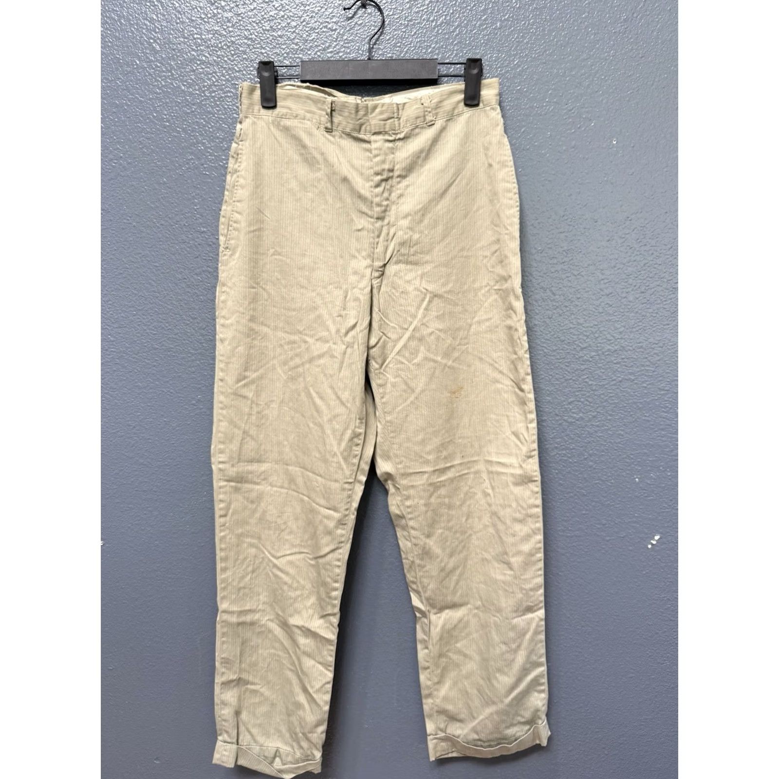 Vintage VINTAGE Men’s Chino Pants Shirt? (Note: Original lacks a clear single main selling point; providing final title...) Size US 28 / EU 44 - 2 Thumbnail