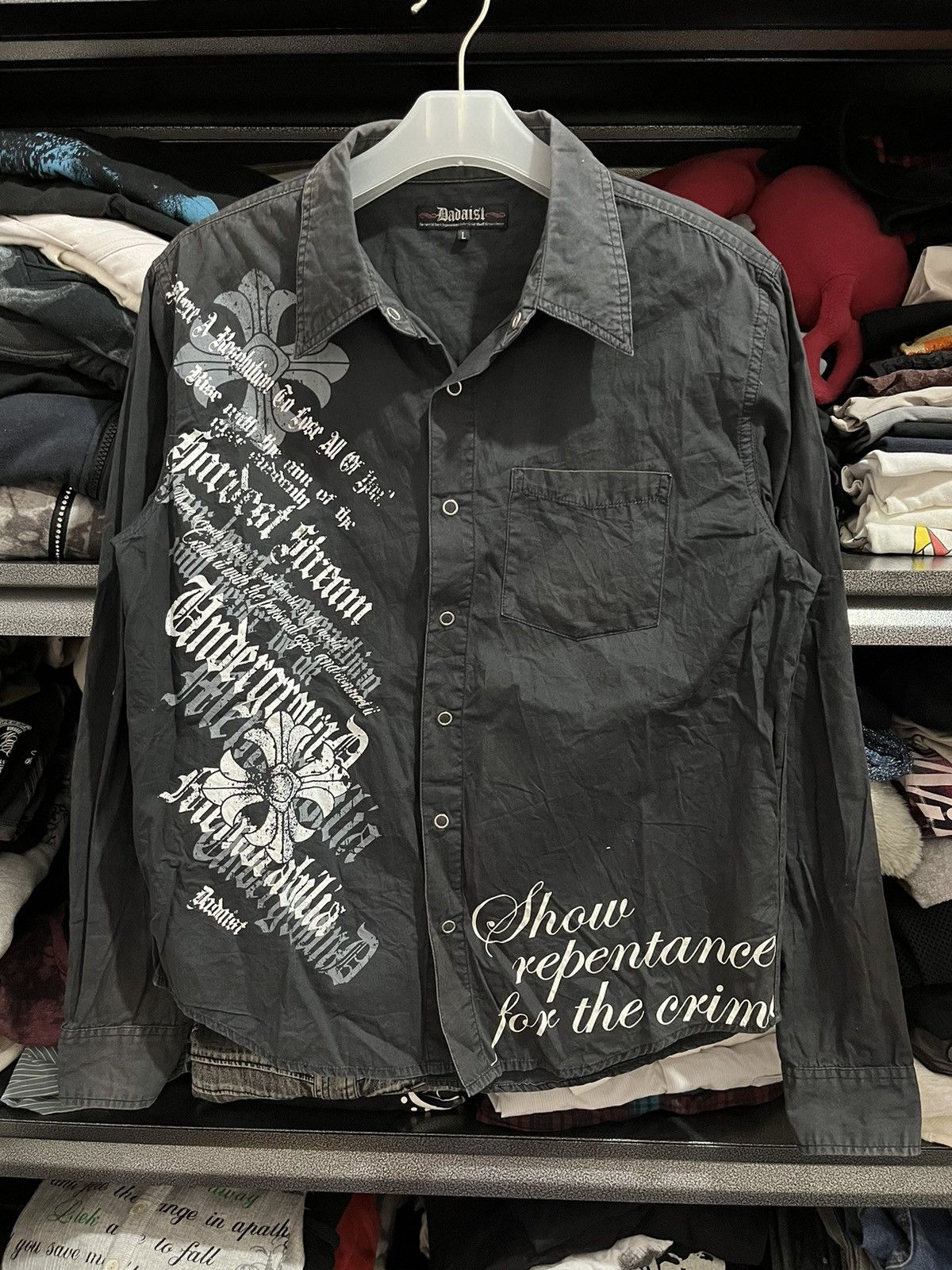 Hysteric Glamour Dadaist poem shirt Size US M / EU 48-50 / 2 - 1 Thumbnail