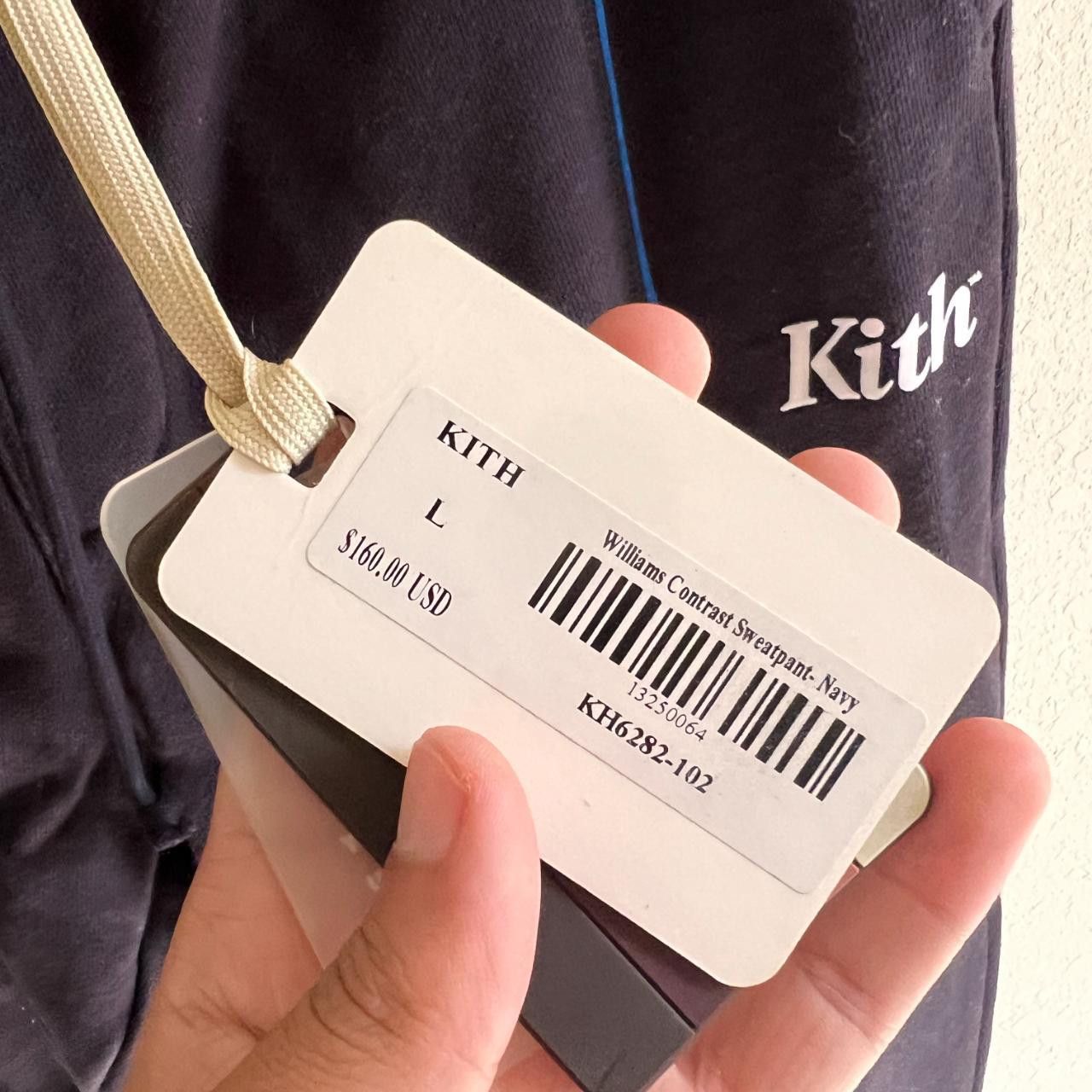 Kith Kith Williams Contrast Sweatpant Navy Blue Large Size US 34 / EU 50 - 3 Thumbnail