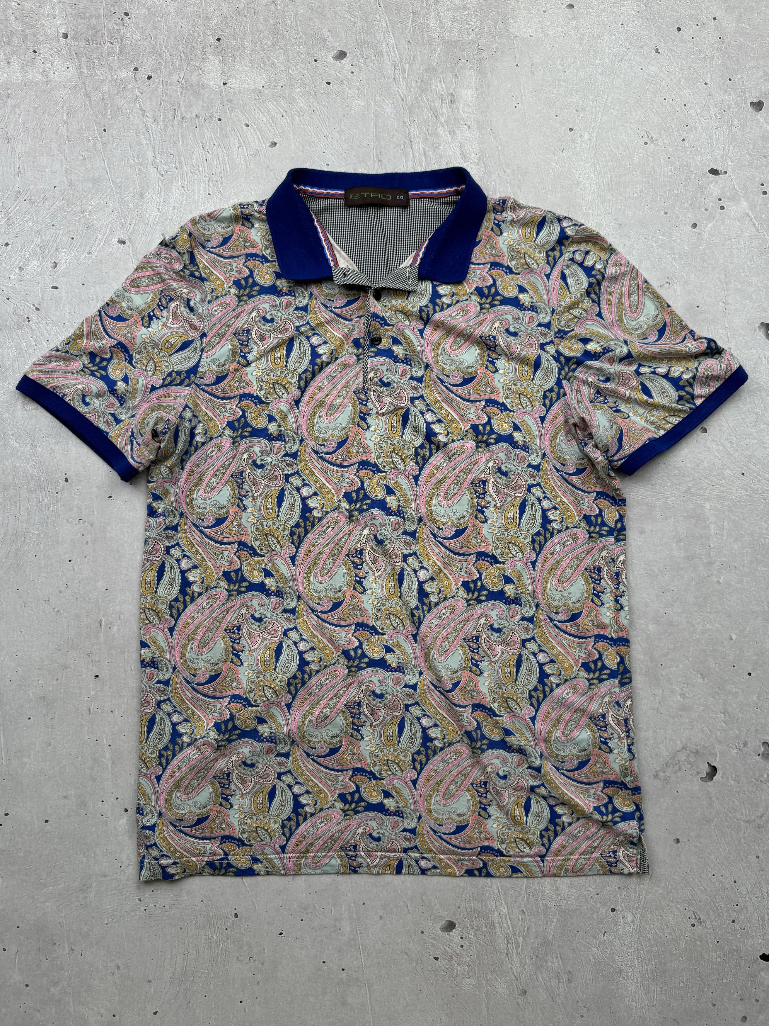 Etro ETRO Vintage Printed T-Shirt Size US L / EU 52-54 / 3 - 1 Thumbnail