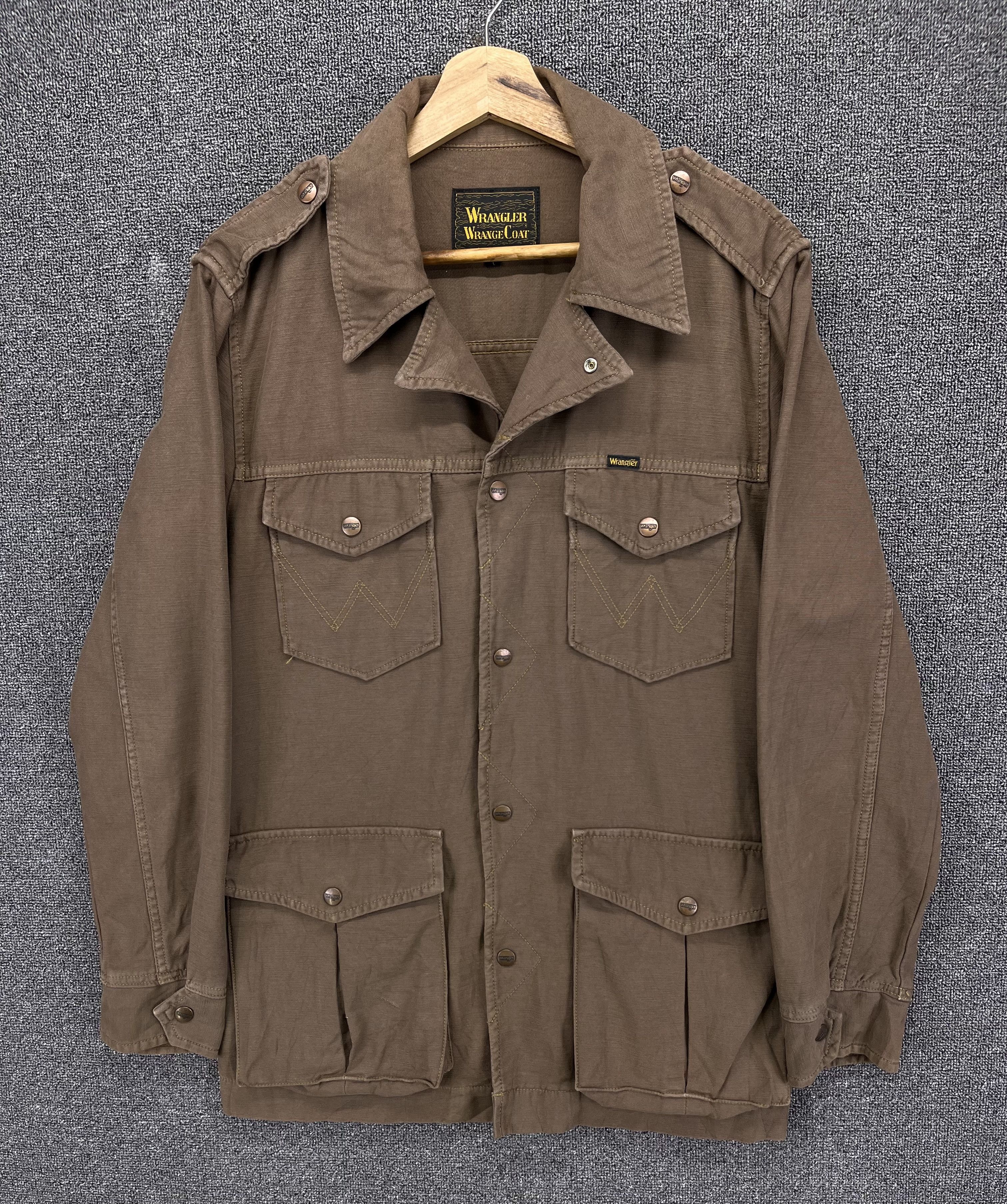 Vintage Vintage Wrangler Wrange Coat Button Up Western Jacket Size L / US 10 / IT 46 - 1 Thumbnail