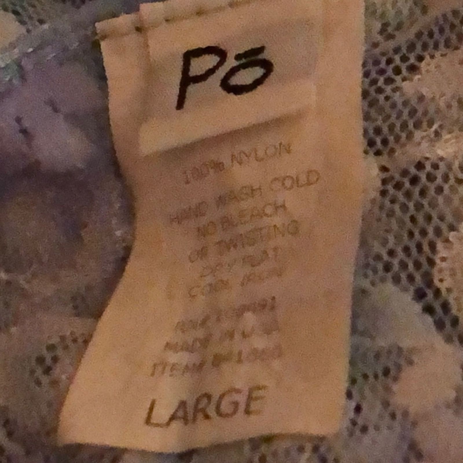 Other PO pastel tone lace lightweight stretch top Size L / US 10 / IT 46 - 9 Thumbnail