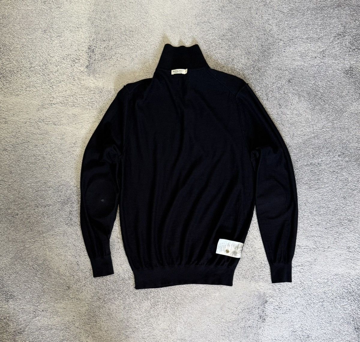 Suitsupply Suitsupply Merino Wool Polo Sweater M Fine Knit Long Sleeve Size US M / EU 48-50 / 2 - 13 Thumbnail