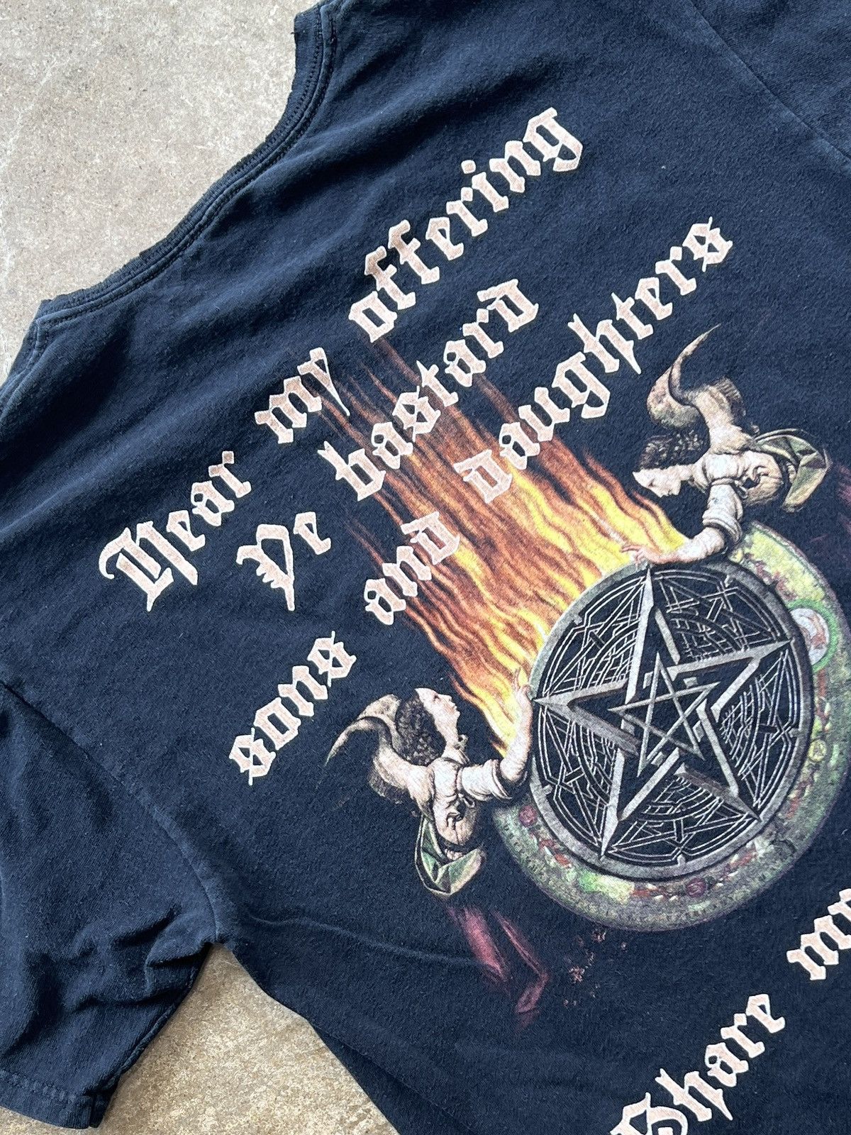 Band Tees Vintage 2007 Dimmu Borgir Sorte Diaboli Band Tee Large Size US L / EU 52-54 / 3 - 4 Thumbnail