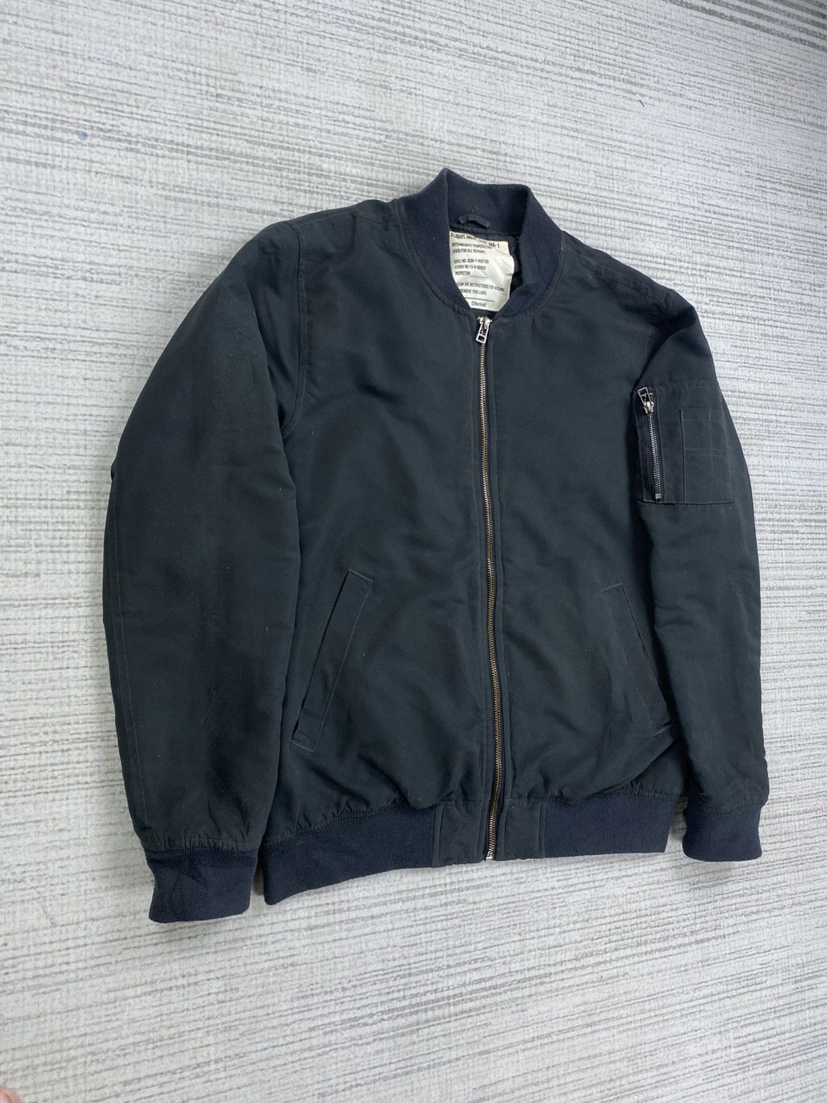 Japanese Brand Discoat Type MA-1 Flight Bomber Jacket Size US M / EU 48-50 / 2 - 3 Thumbnail