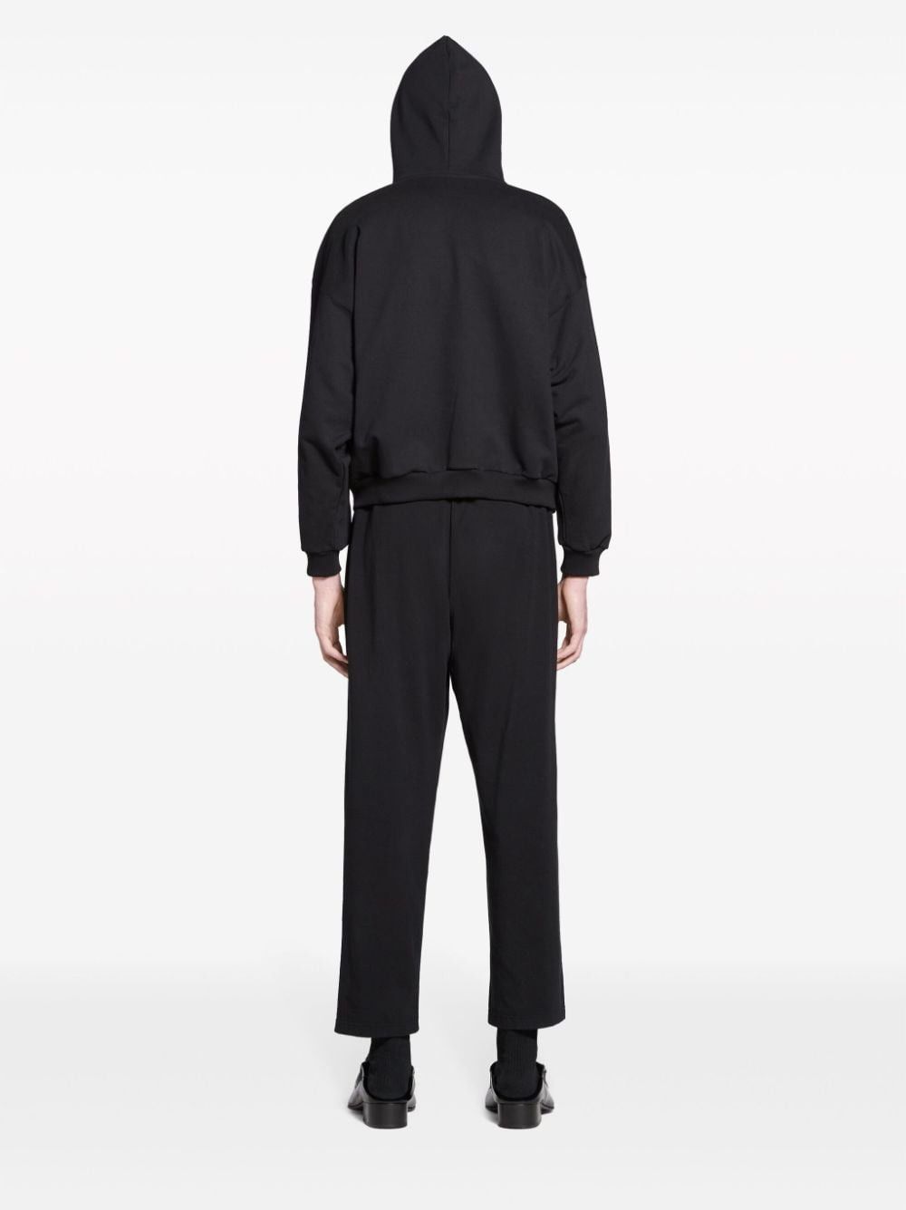 Balenciaga o1mt1gz0125 Hoodie Medium Fit in Black Size US S / EU 44-46 / 1 - 4 Thumbnail