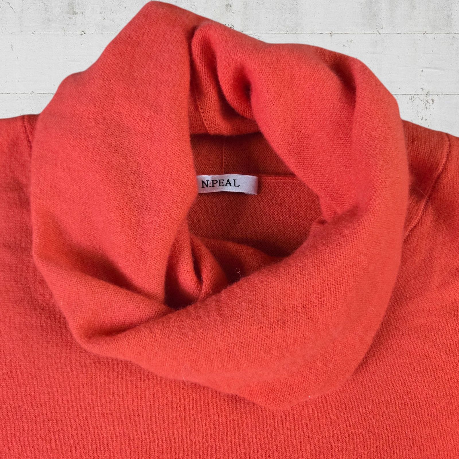 N.Peal N Peal Coral Cashmere Poncho Sweater One Size Size ONE SIZE - 4 Thumbnail