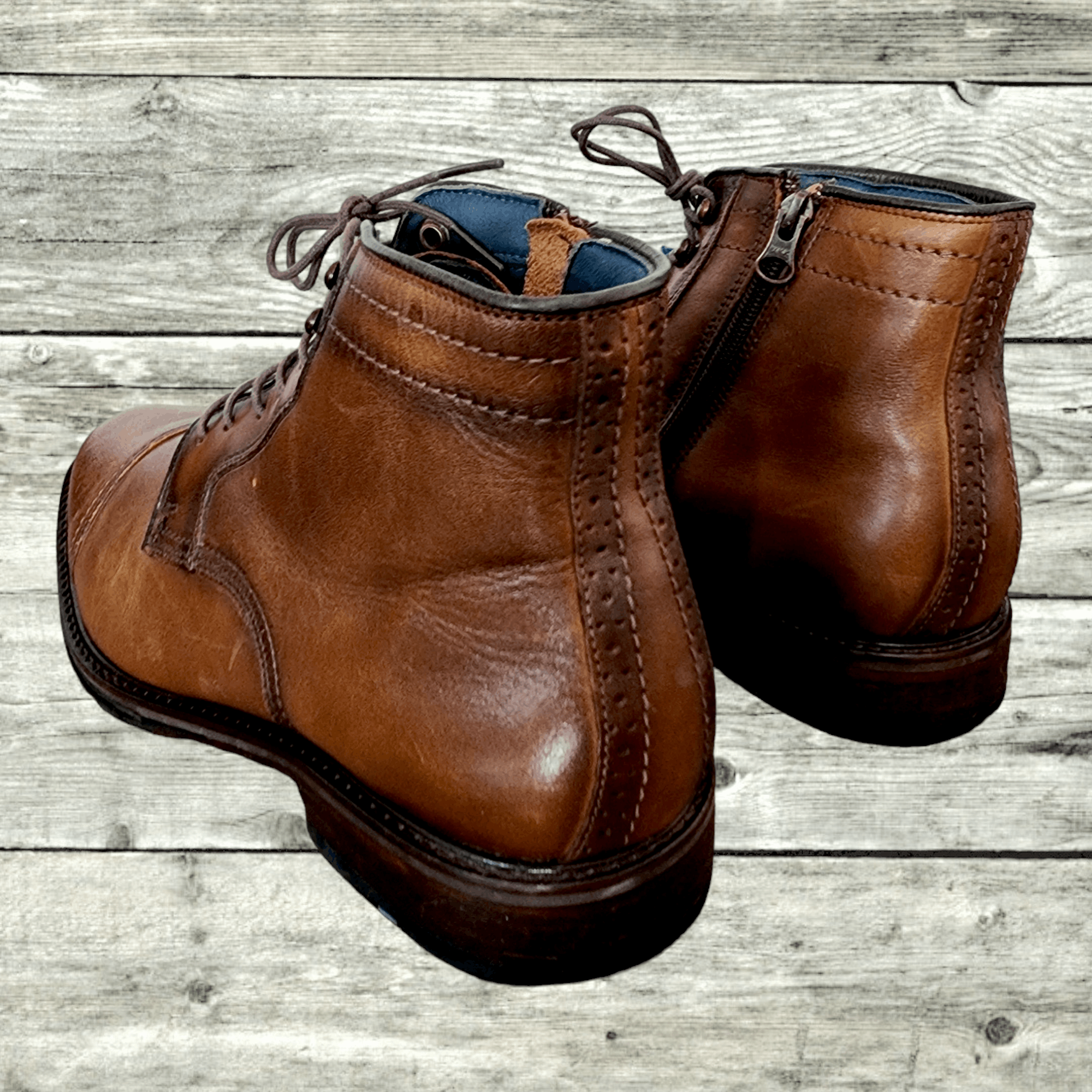 Johnston & Murphy EXCLUSIVE JHONSTON&MURPHY SHEARLING BOOTS-FASHIONELLA Size US 11 / EU 44 - 4 Thumbnail