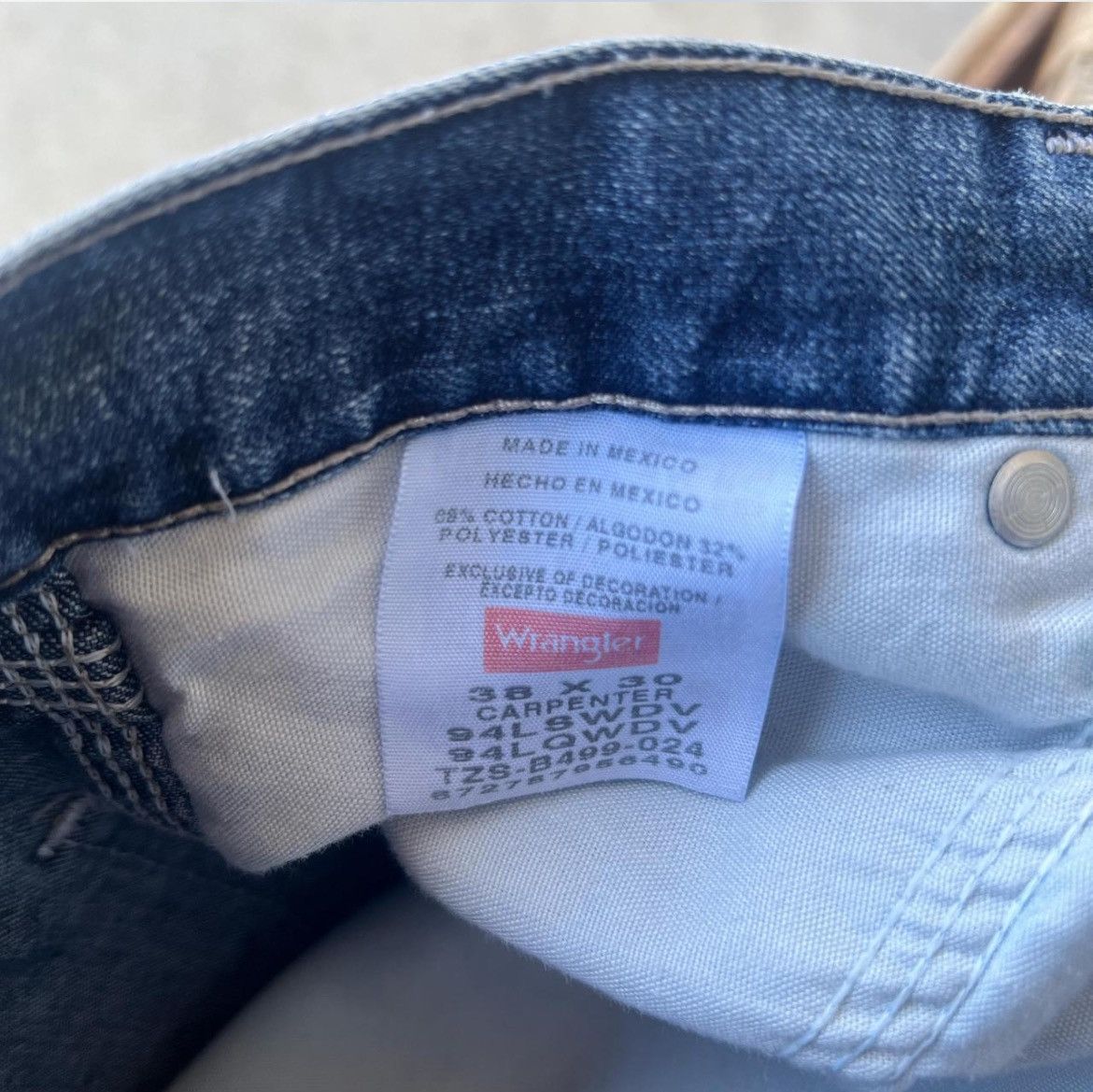 Wrangler Wrangler Carpenter Denim Size US 38 / EU 54 - 4 Thumbnail