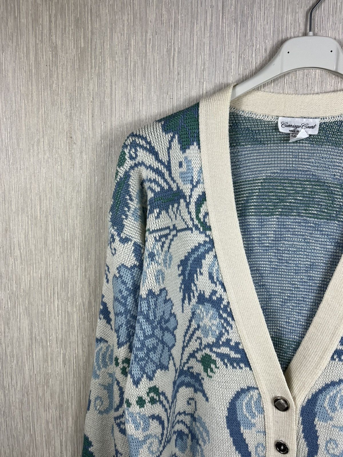 Vintage Vintage Carriage Court floral patterned cardigan sweater Size US S / EU 44-46 / 1 - 4 Thumbnail