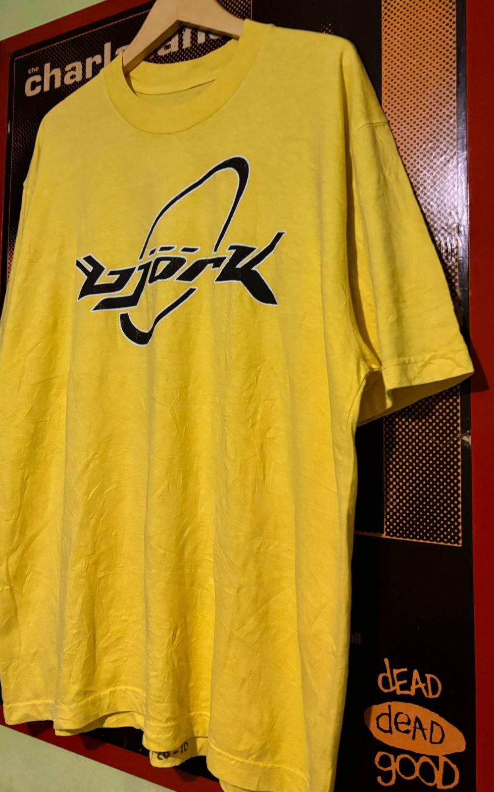 Band Tees Vtg rare Bjork Debut Shirt sugar cubes mbv radiohead Size US XL / EU 56 / 4 - 6 Thumbnail
