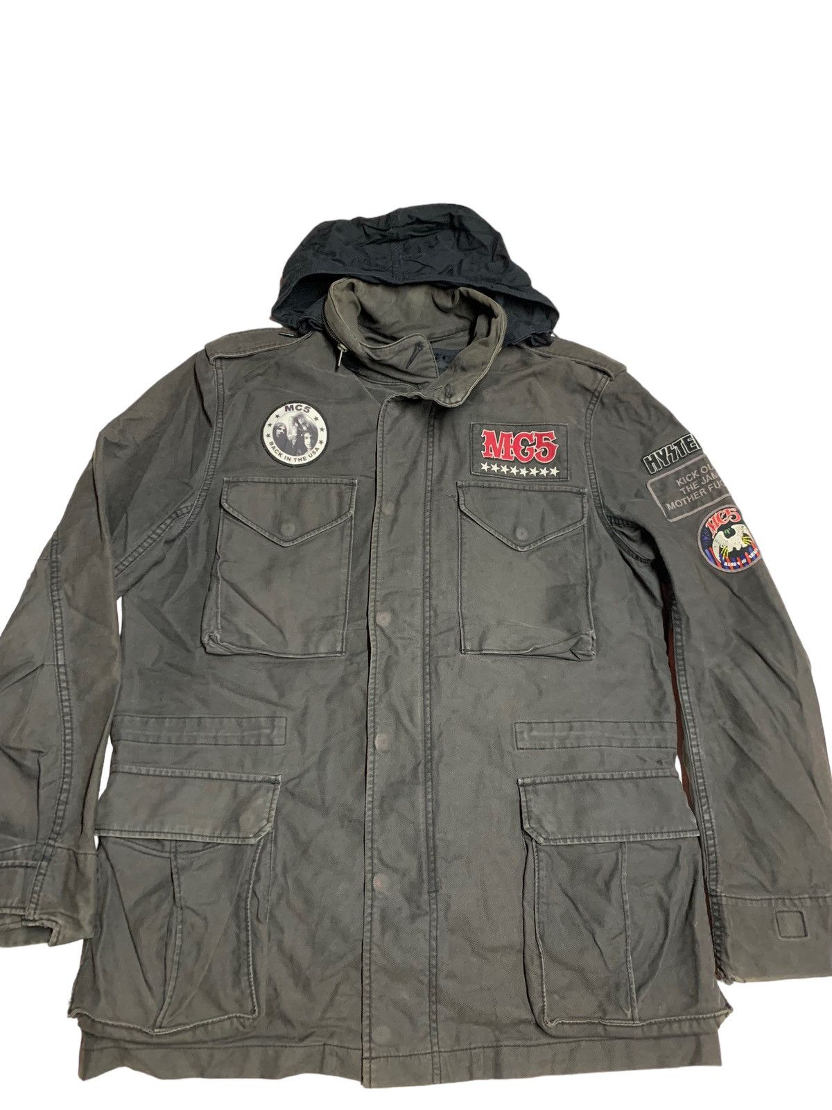 Hysteric Glamour Hysteric glamour x mc5 cotton military jacket Size US M / EU 48-50 / 2 - 10 Thumbnail