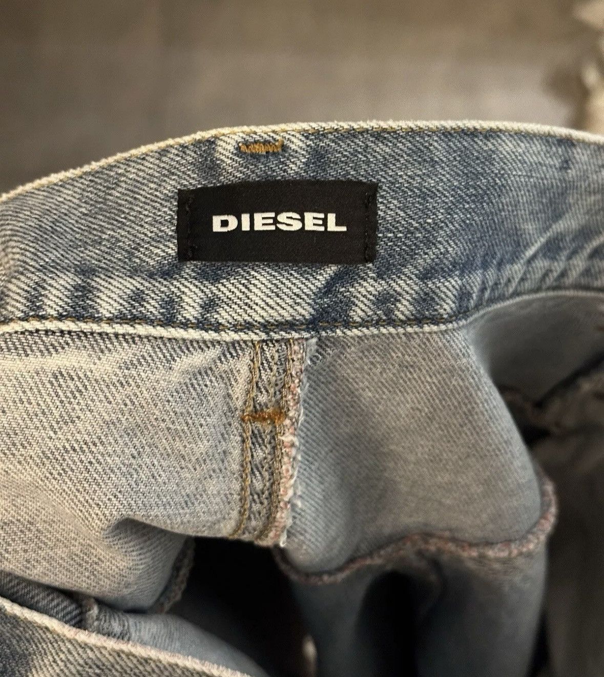 Diesel Diesel Crazy Asymmetric Denim Zip Flare Skirt Blue y2k XS Size 27" / US 4 / IT 40 - 10 Thumbnail