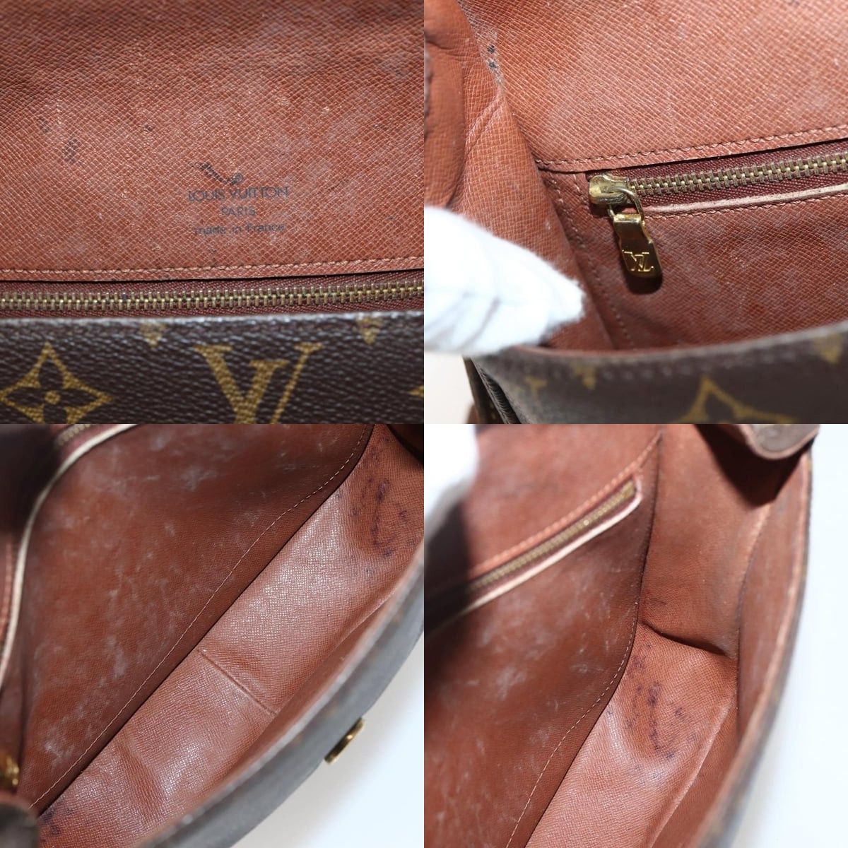 Louis Vuitton LOUIS VUITTON Monogram Saint Cloud GM Shoulder Bag M51242 Size ONE SIZE - 12 Thumbnail
