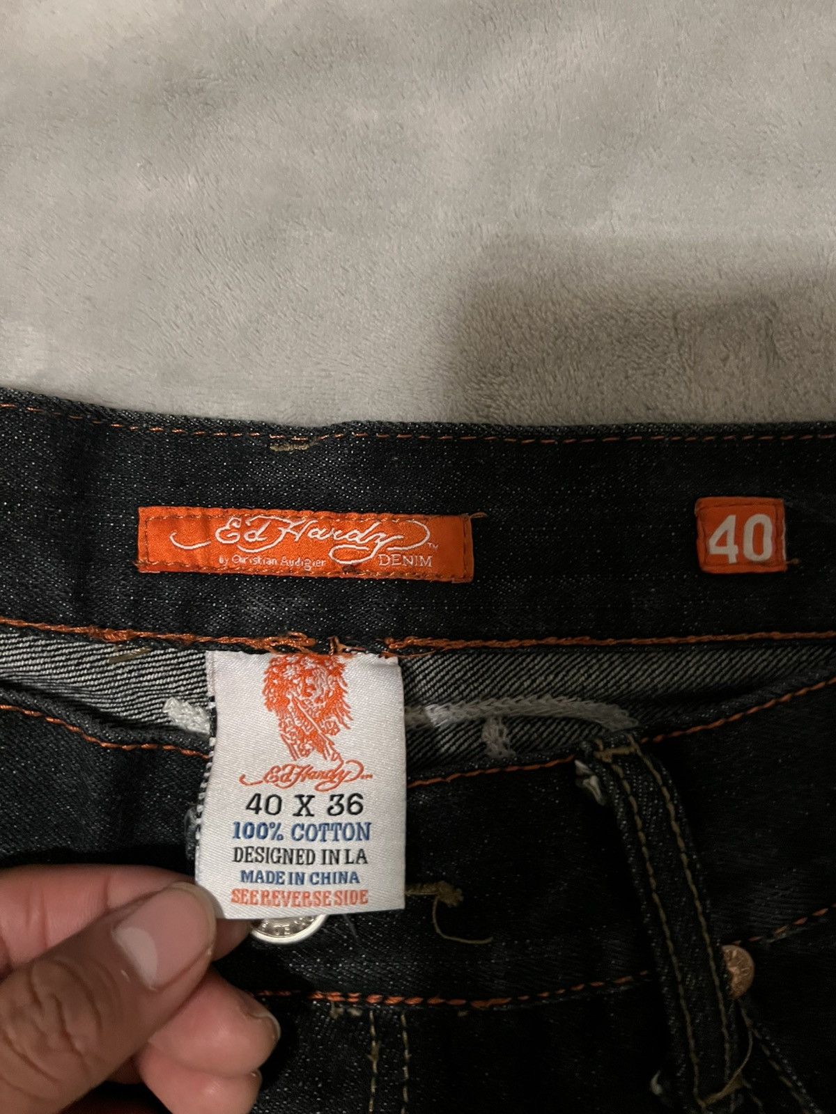 Ed Hardy Ed Hardy Denim Jeans Size US 40 / EU 56 - 3 Thumbnail