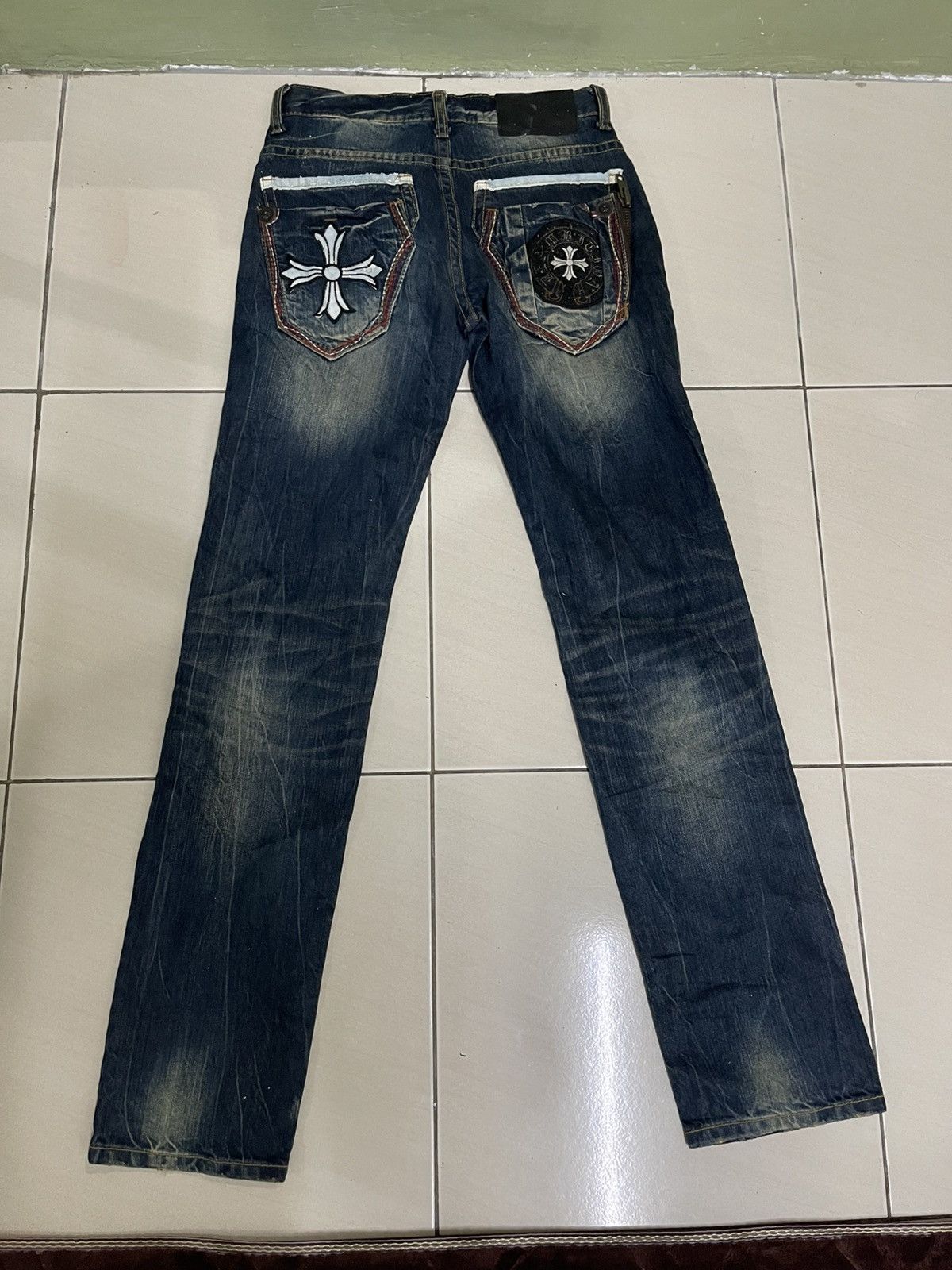 Japanese Brand Be Ambition skull edition Size US 30 / EU 46 - 6 Thumbnail