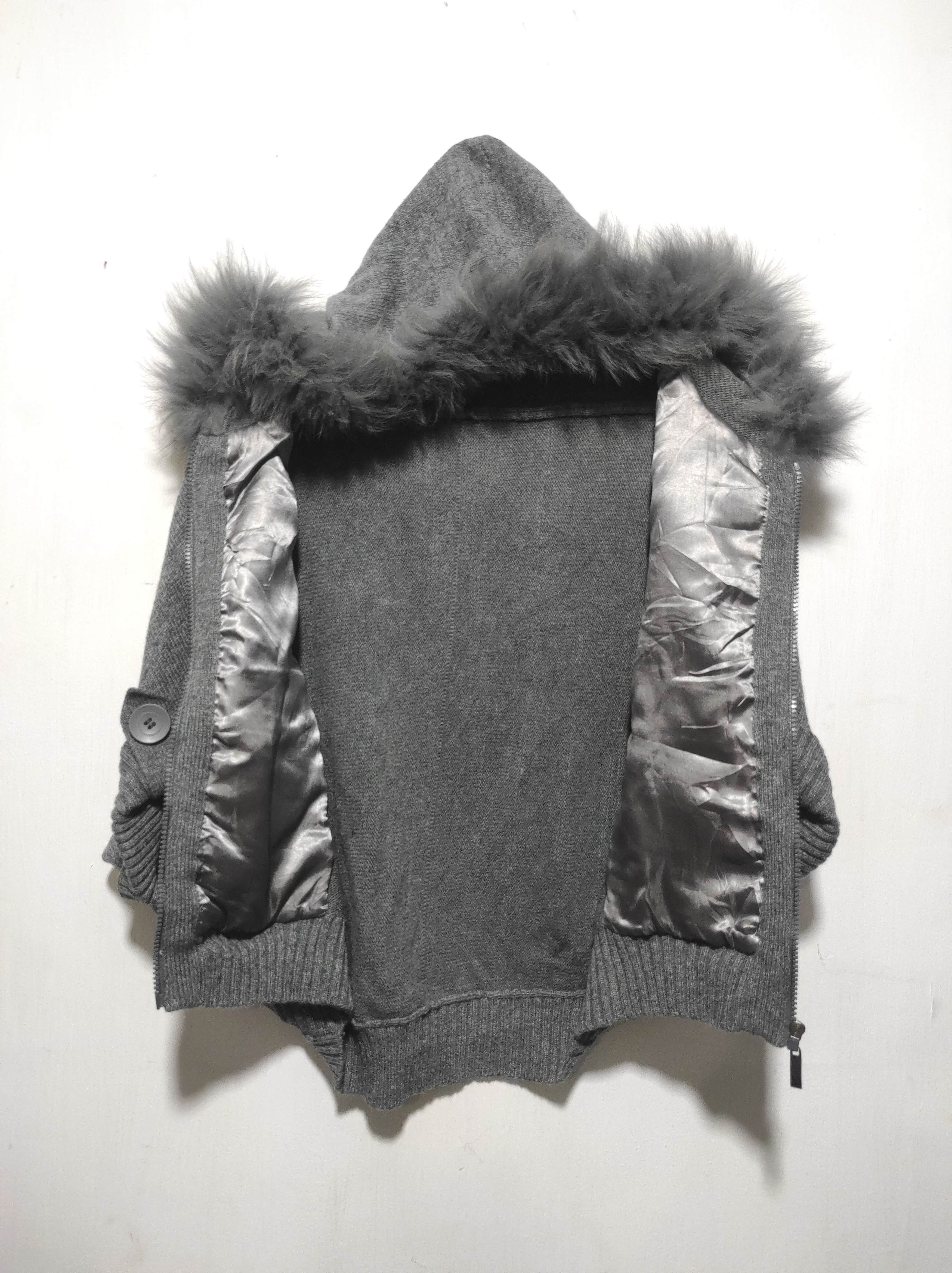 If Six Was Nine Ecafil Best Batwing Fox Fur Hoodie IfSixWasNine LGB style Size M / US 6-8 / IT 42-44 - 10 Thumbnail