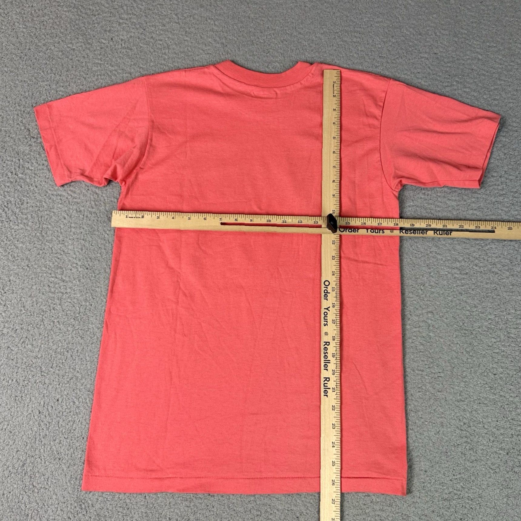 Hanes VINTAGE Hanes Lake Havasu Arizona T-Shirt Adult M Red 50/50 Cotton/Poly 80s USA Art 90s Western Coyote Southwestern Size US M / EU 48-50 / 2 - 6 Thumbnail