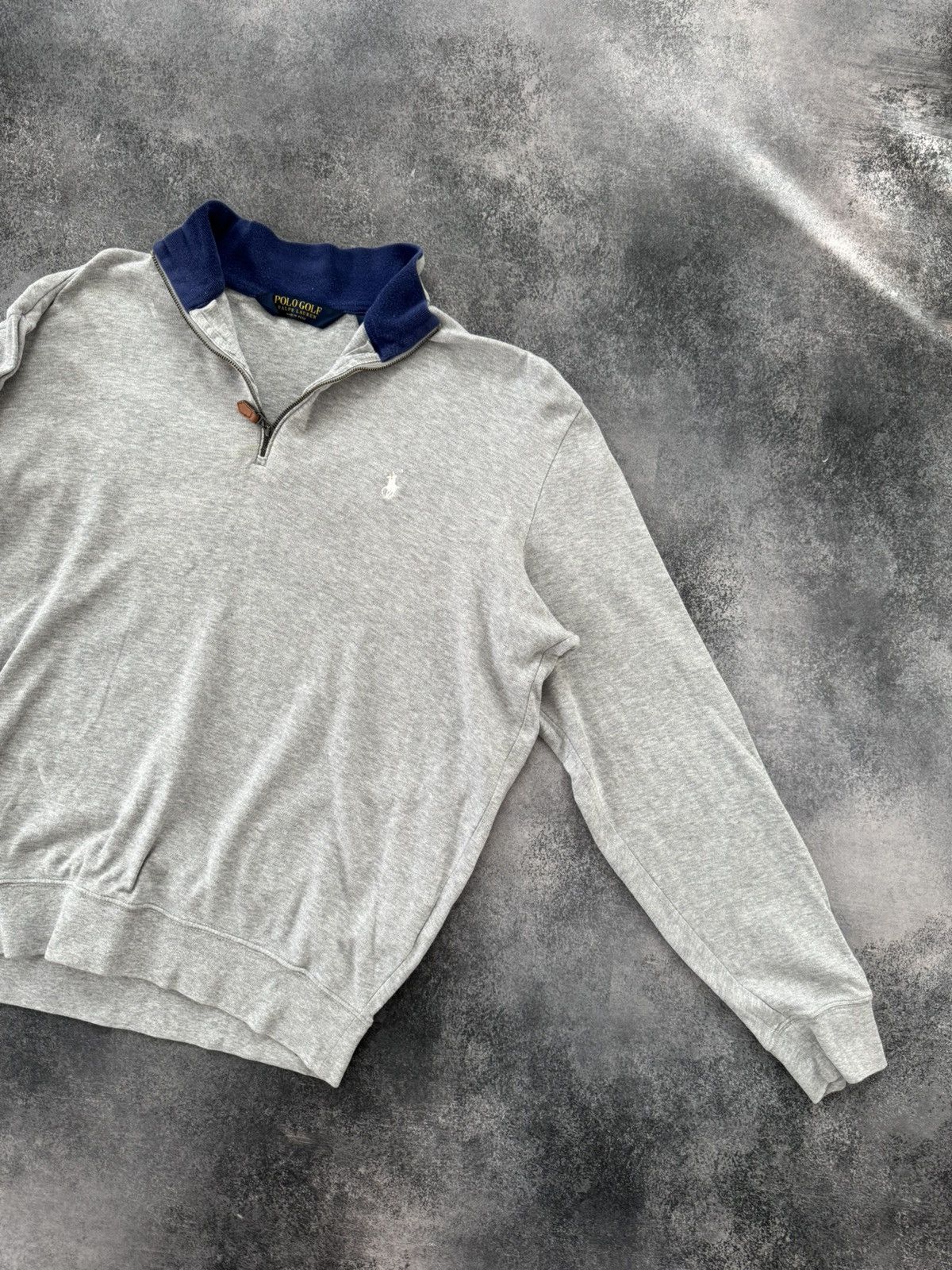 Polo Ralph Lauren VTG Polo Ralph Lauren 1/4 zip sweatshirt golf Size US M / EU 48-50 / 2 - 2 Thumbnail