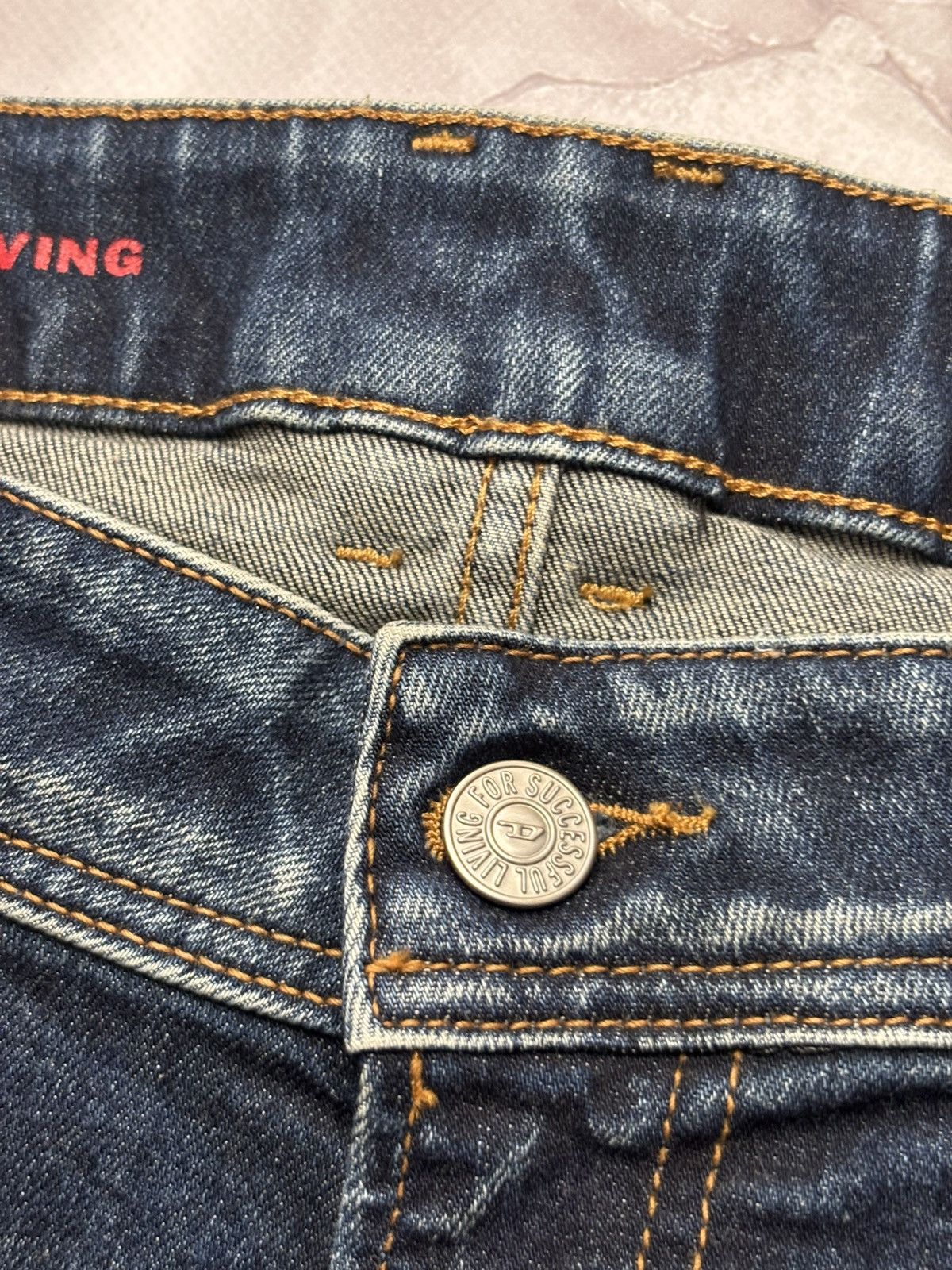 Diesel DIESEL 1979 Sleenker Jeans Skinny Faded Blue Mens 34 x 32 Size US 34 / EU 50 - 13 Thumbnail