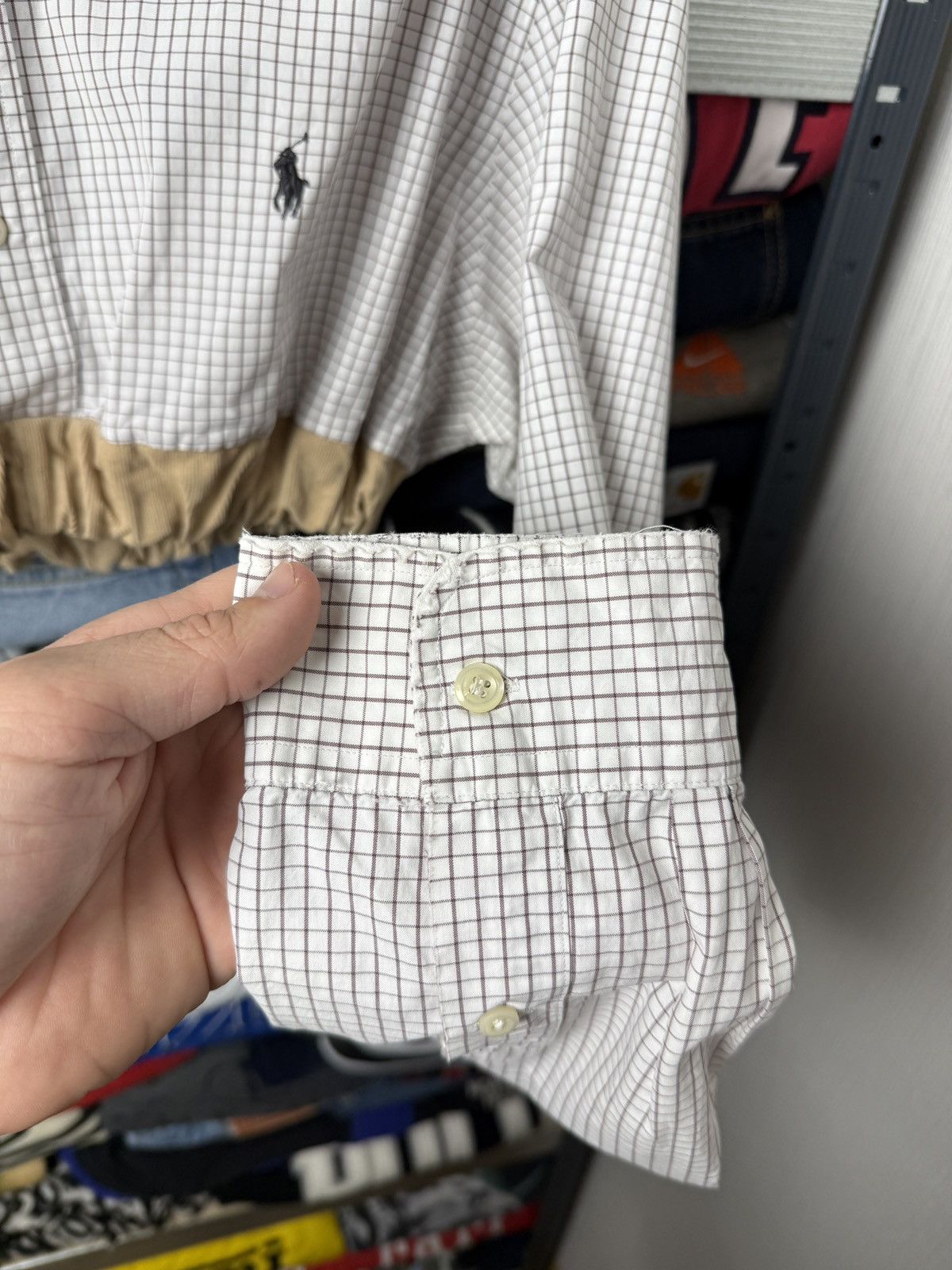 Polo Ralph Lauren Vintage Polo Ralph Lauren Crop Top Longsleeve Polo Shirt Size XXL / US 16-18 / IT 52-54 - 9 Thumbnail