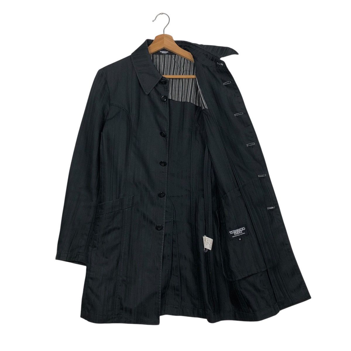 Hysteric Glamour 📌Vintage Hickory Chore Jacket Tornado Mart Japan Rich Black Size US M / EU 48-50 / 2 - 12 Thumbnail