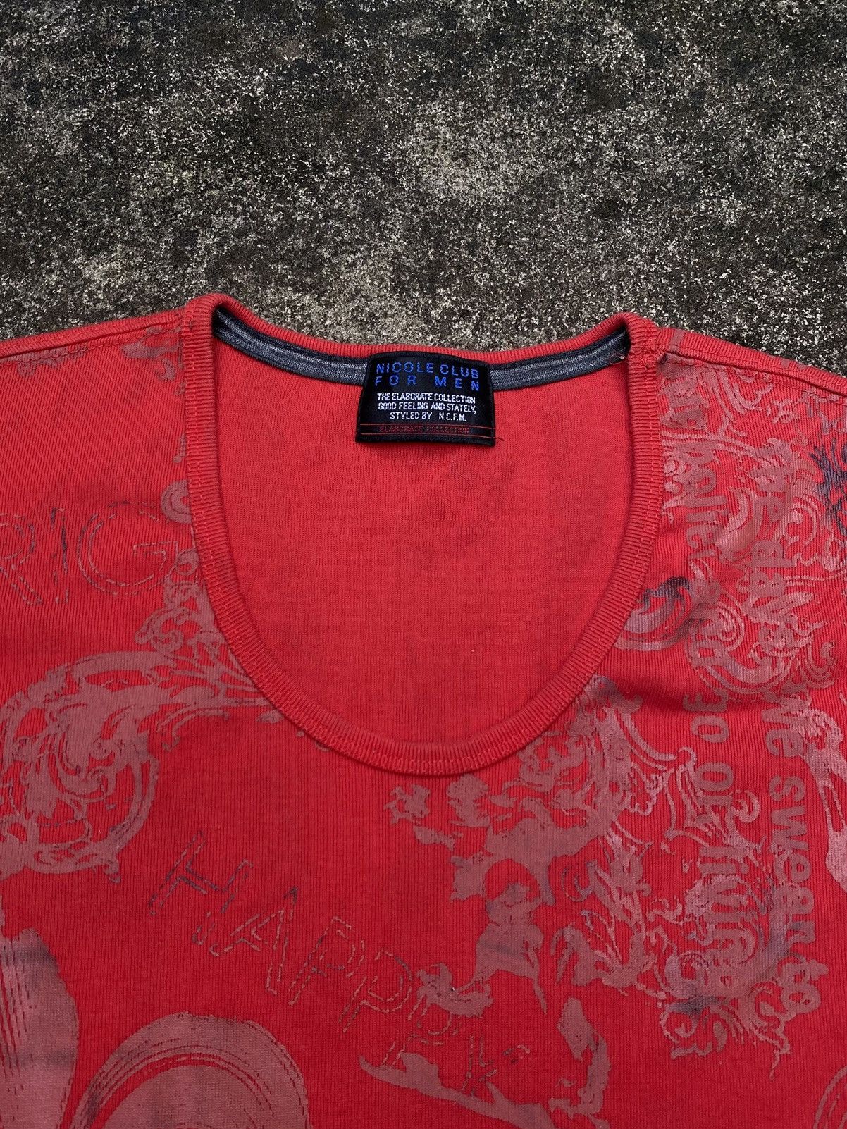 If Six Was Nine × Japanese Brand × Le Grande Bleu (L.G.B.) NICOLE CLUB FOR MEN POEM Size US S / EU 44-46 / 1 - 3 Thumbnail