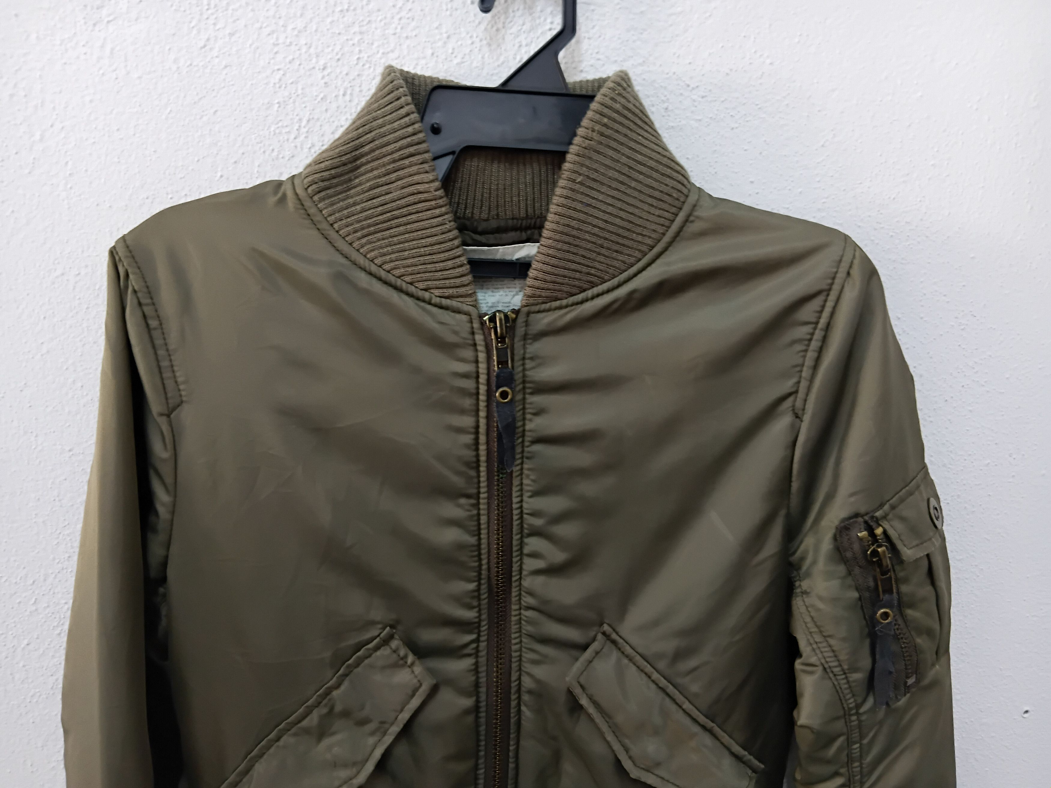 GOA Vintage GOA Japan Military Bombers Jacket Size M / US 6-8 / IT 42-44 - 4 Thumbnail