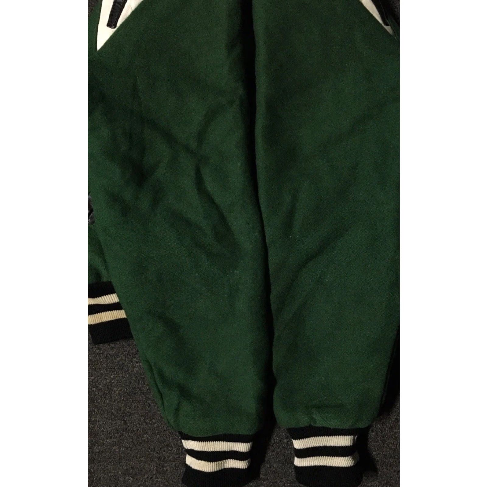 Vintage Vtg 80s Faded Varsity Letterman Jacket M USA School Football Track PE Grunge 90s Size US M / EU 48-50 / 2 - 3 Thumbnail