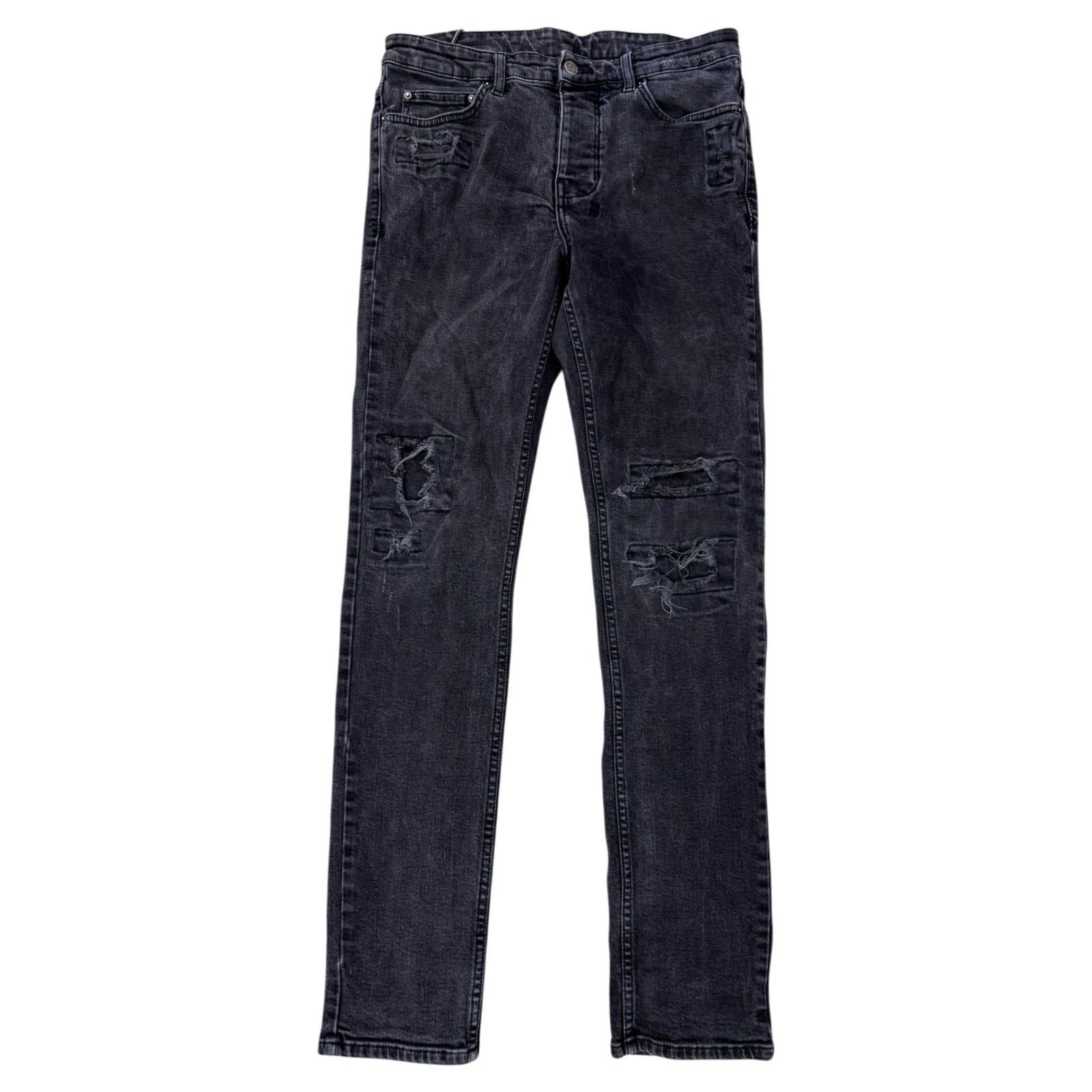 Ksubi Patchwork Black Wash Jeans