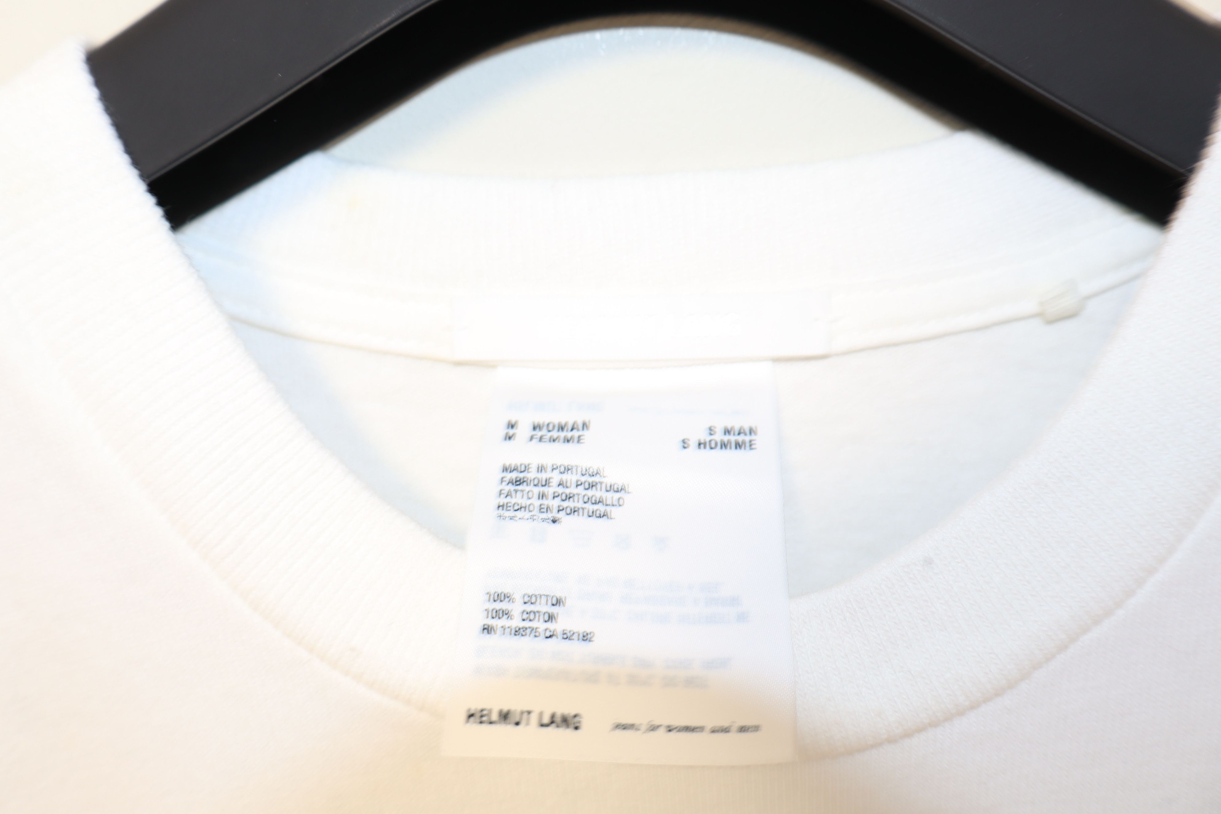 Helmut Lang In lang we trust t-shirt Size US S / EU 44-46 / 1 - 6 Thumbnail