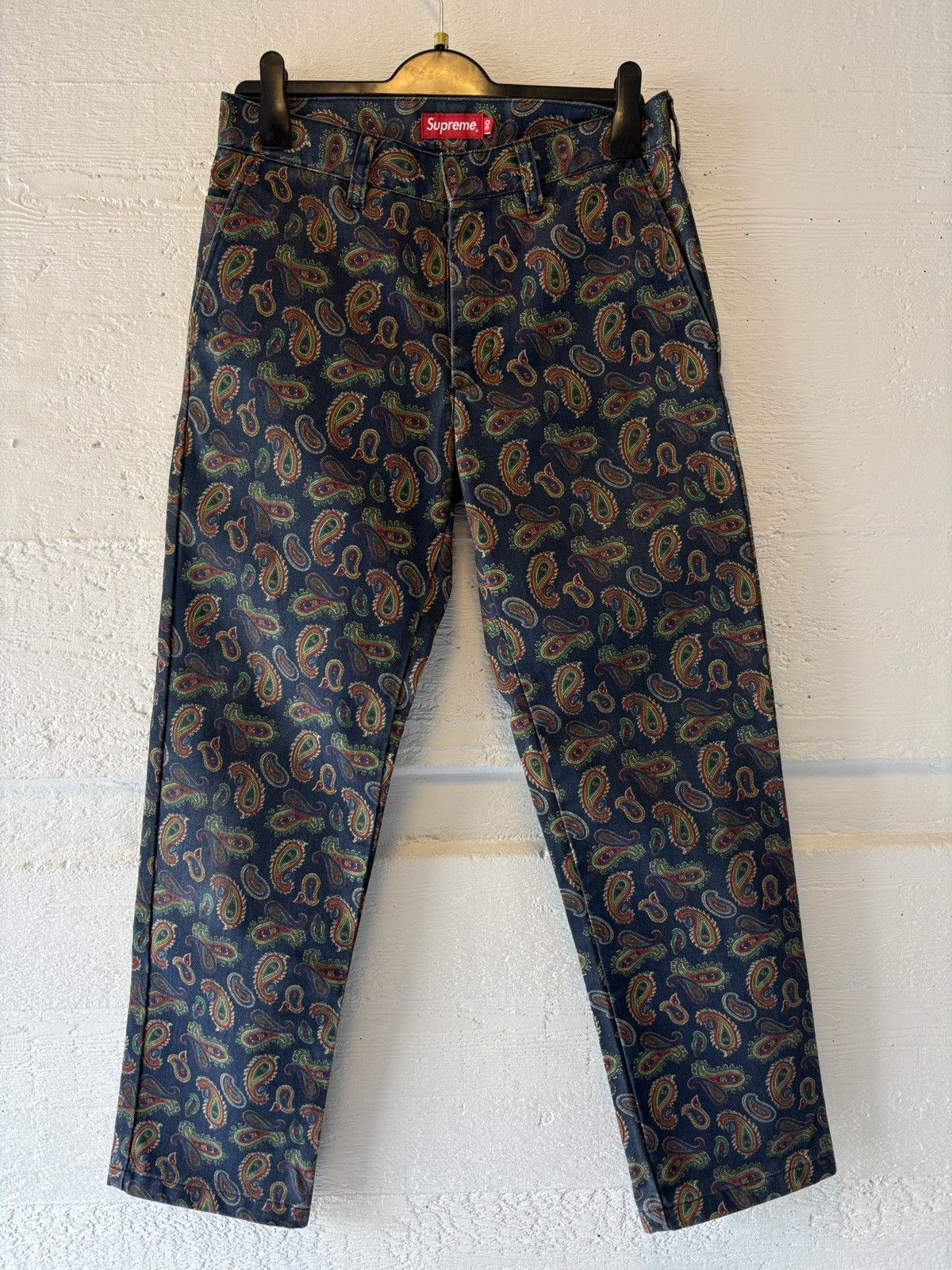 Supreme Supreme Paisley Work Pants 30 Size US 30 / EU 46 - 10 Thumbnail