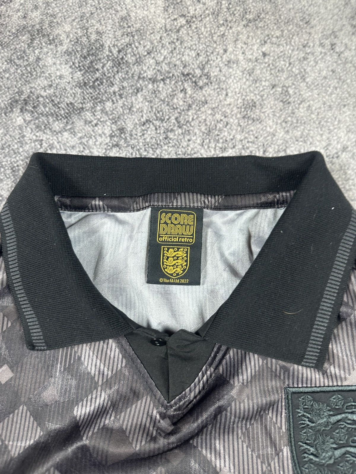 Vintage Vintage Retro score draw Engalnd Rare Soccer Jersey Casual Size US XXL / EU 58 / 5 - 3 Thumbnail