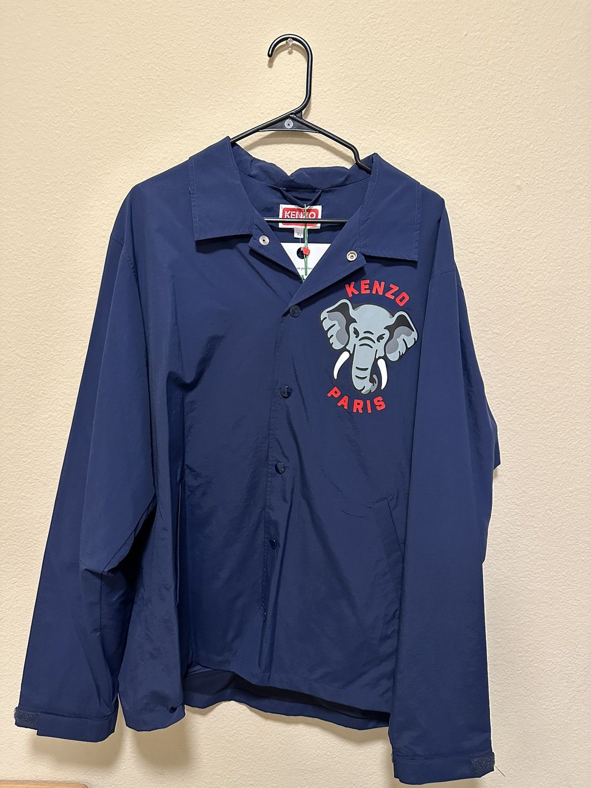 image of Kenzo Jacket in Blue, Men's (Size XL)