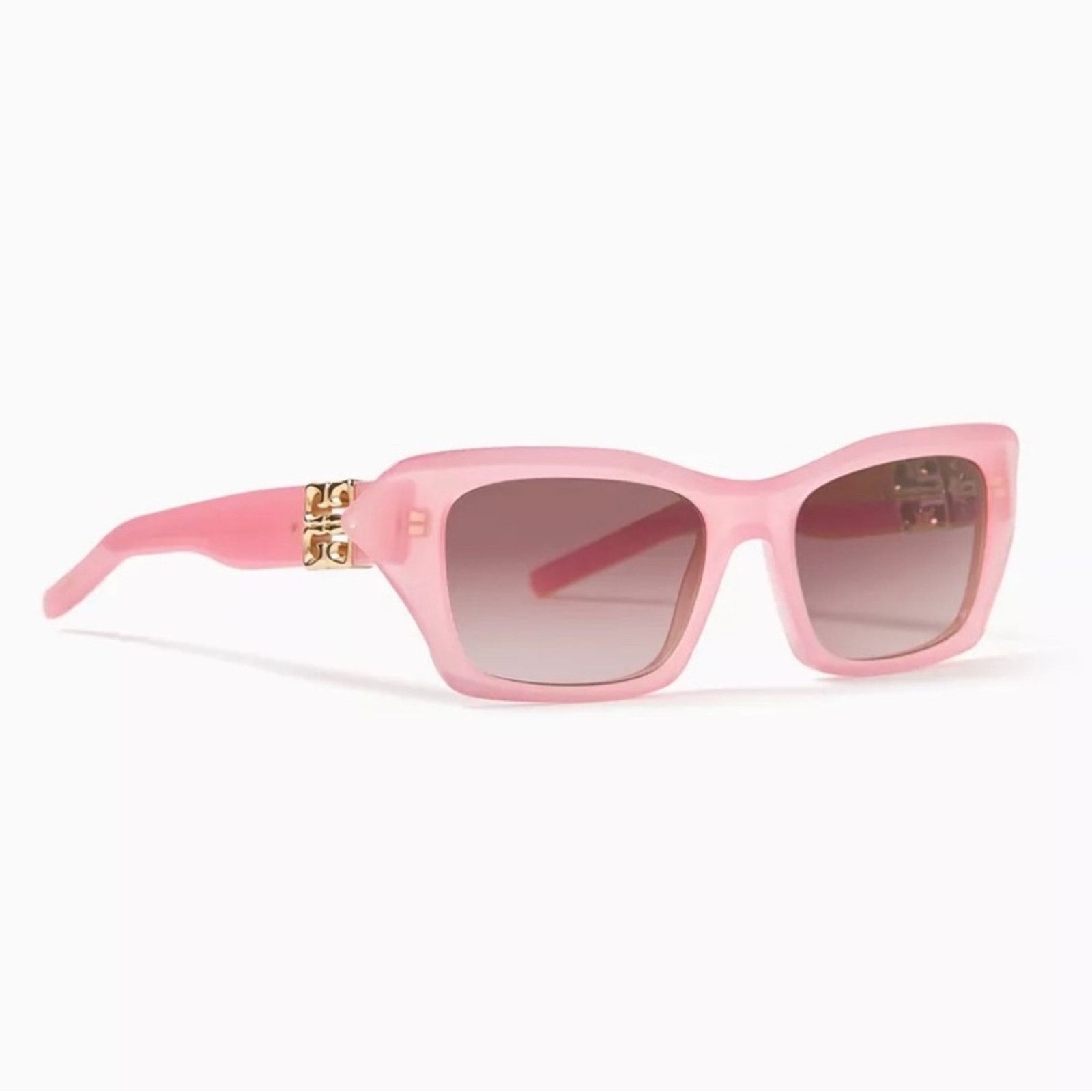 Givenchy New! Givenchy Pink Sunglasses with Gold Accent, GV40103I 72Z Size ONE SIZE - 2 Thumbnail
