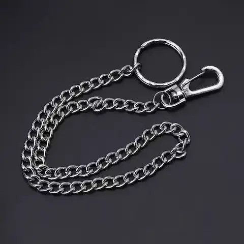 Jewelry Pocket Chain Punk Rock Link Gothic Death Wallet Demon Size ONE SIZE - 2 Thumbnail