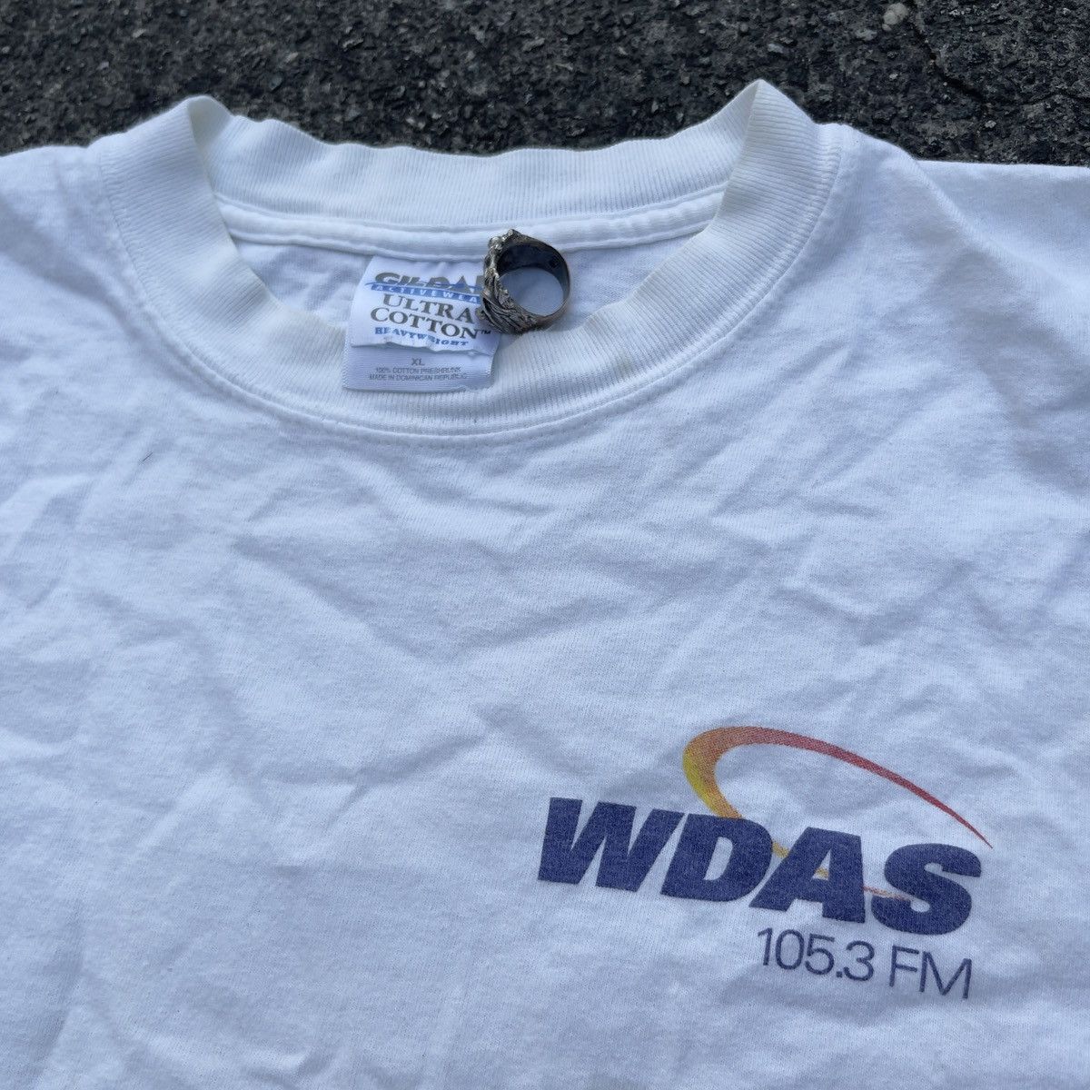 Japanese Brand × Vintage Vintage WDAS 105.3 FM Smooth Jazz Philly Radio Shirt Size US XL / EU 56 / 4 - 2 Thumbnail