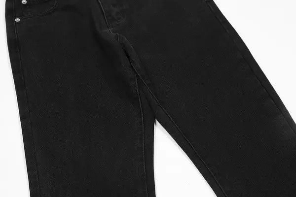 VIBE High street hip hop zipper casual flared jeans y2k Size US 32 / EU 48 - 2 Thumbnail