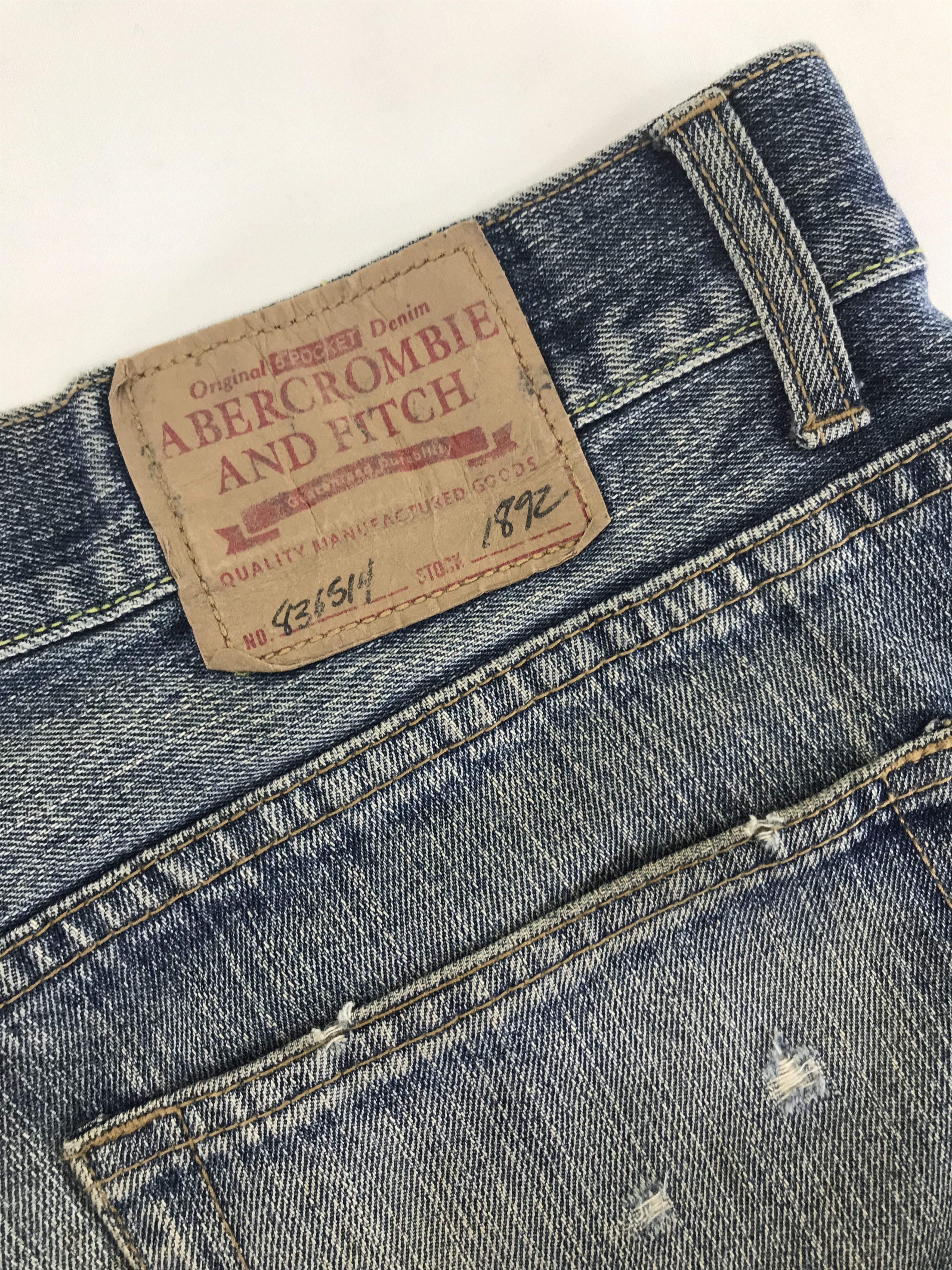 Abercrombie & Fitch Vintage Abercrombie & Fitch Baggy Jeans Wide Leg Denim Size US 36 / EU 52 - 12 Thumbnail