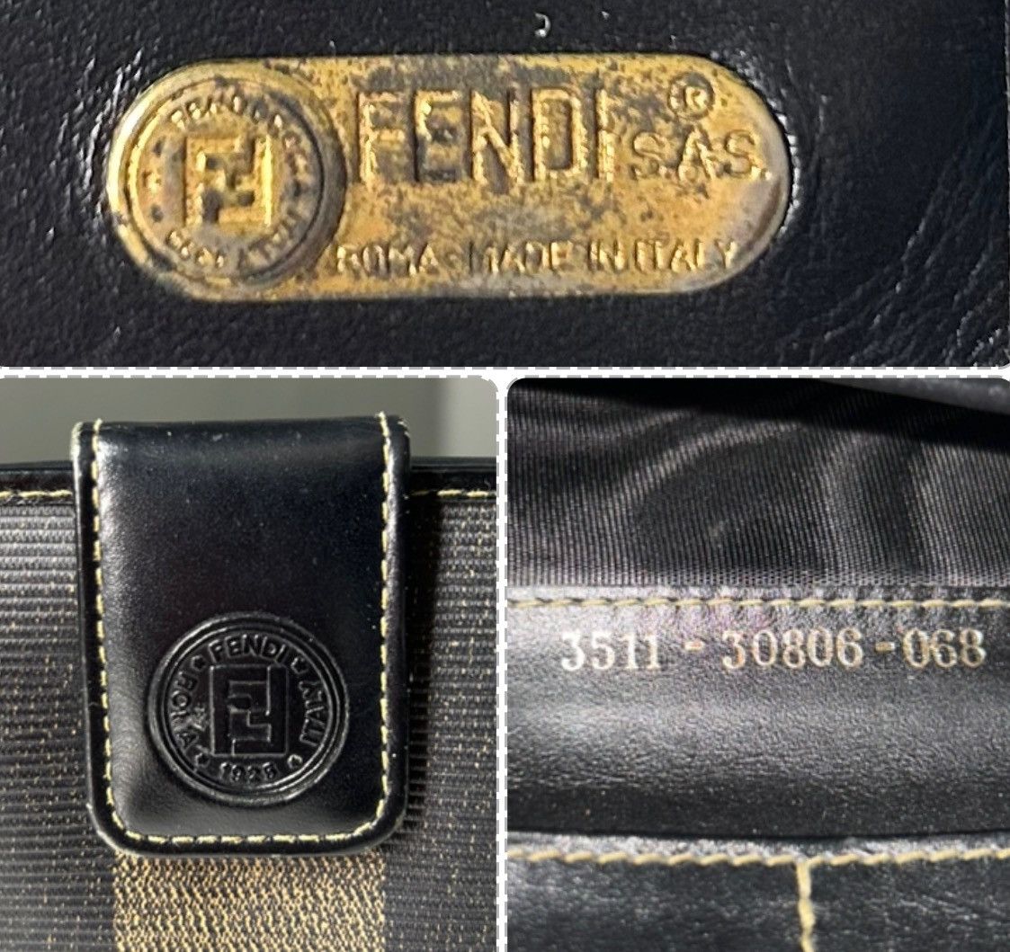Fendi Fendi Vintage Pequin Stripe Continental Wallet Size ONE SIZE - 2 Thumbnail
