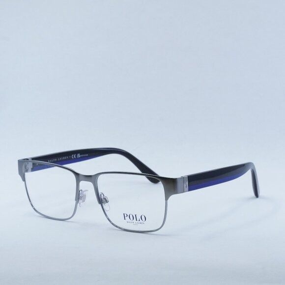 Polo Ralph Lauren Polo Ralph Laurent PH1219 9266 Eyeglasses Semishiny Gunmetal Size ONE SIZE - 1 Thumbnail