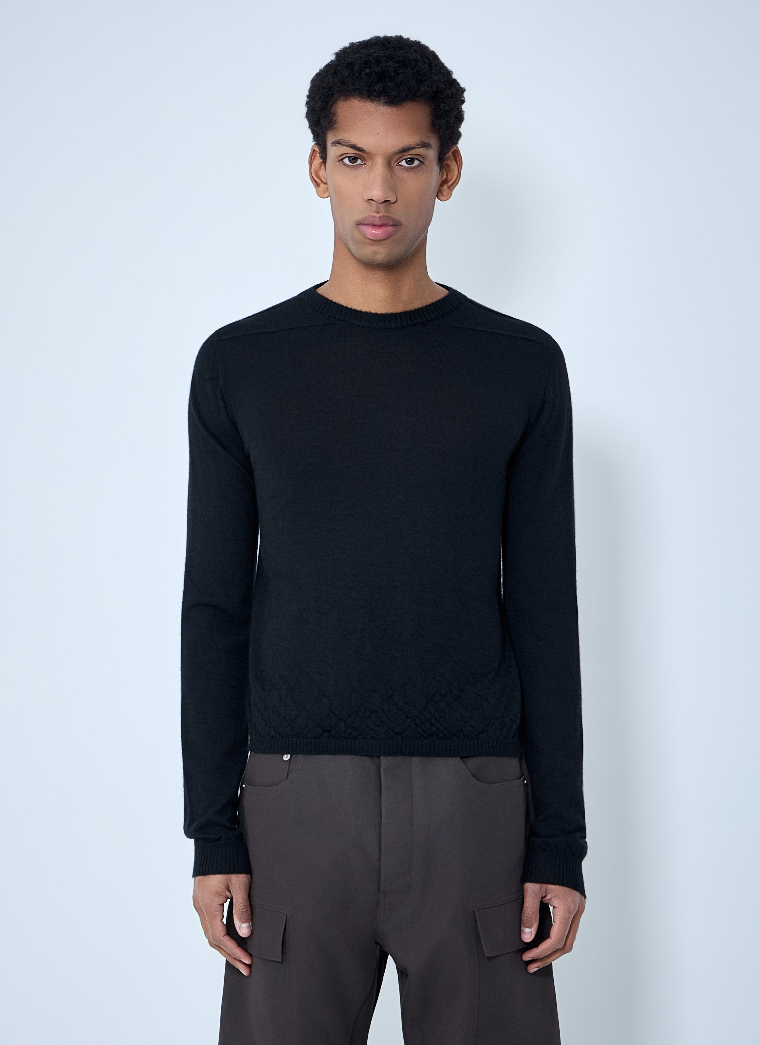 Fine Knit Wool Sweater